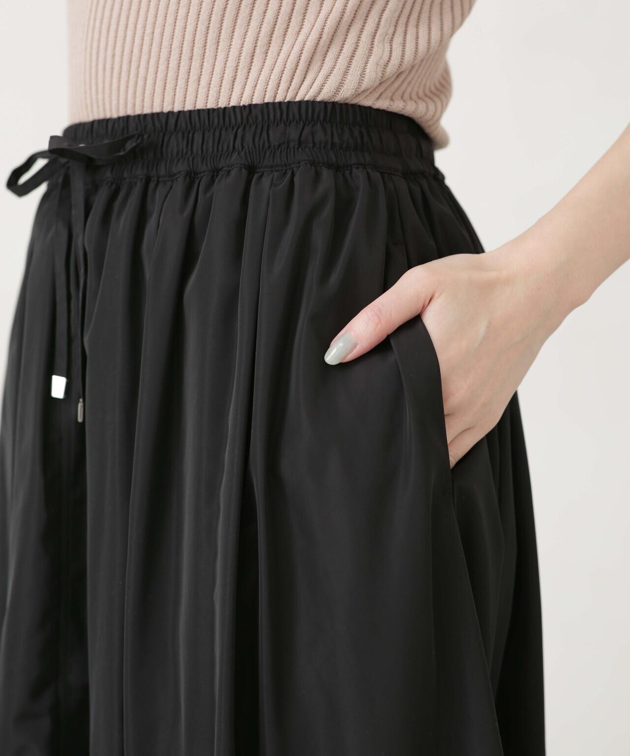 LB.04/タフタギャザーボリュームスカート 6733130314