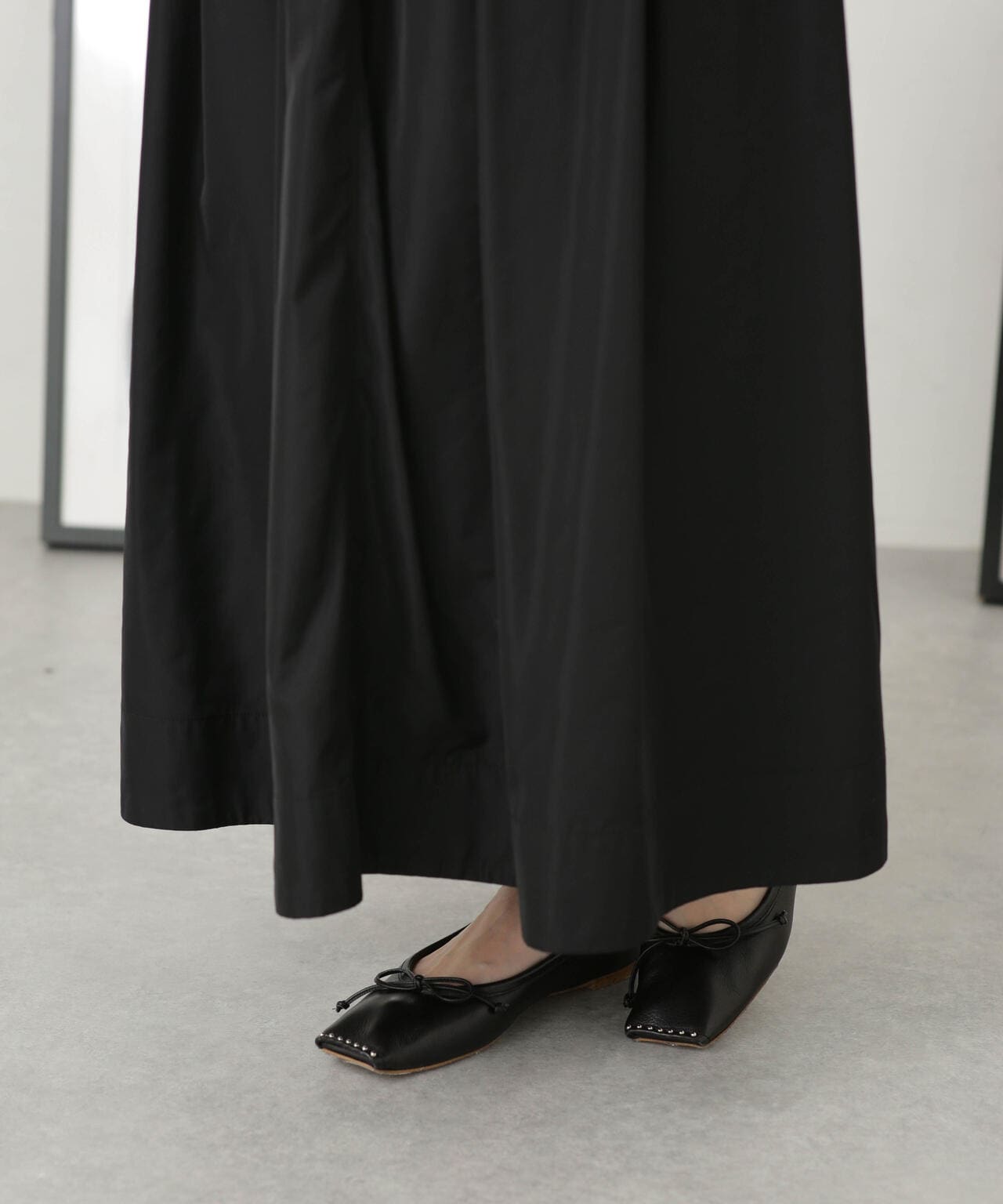 LB.04/タフタギャザーボリュームスカート 6733130314