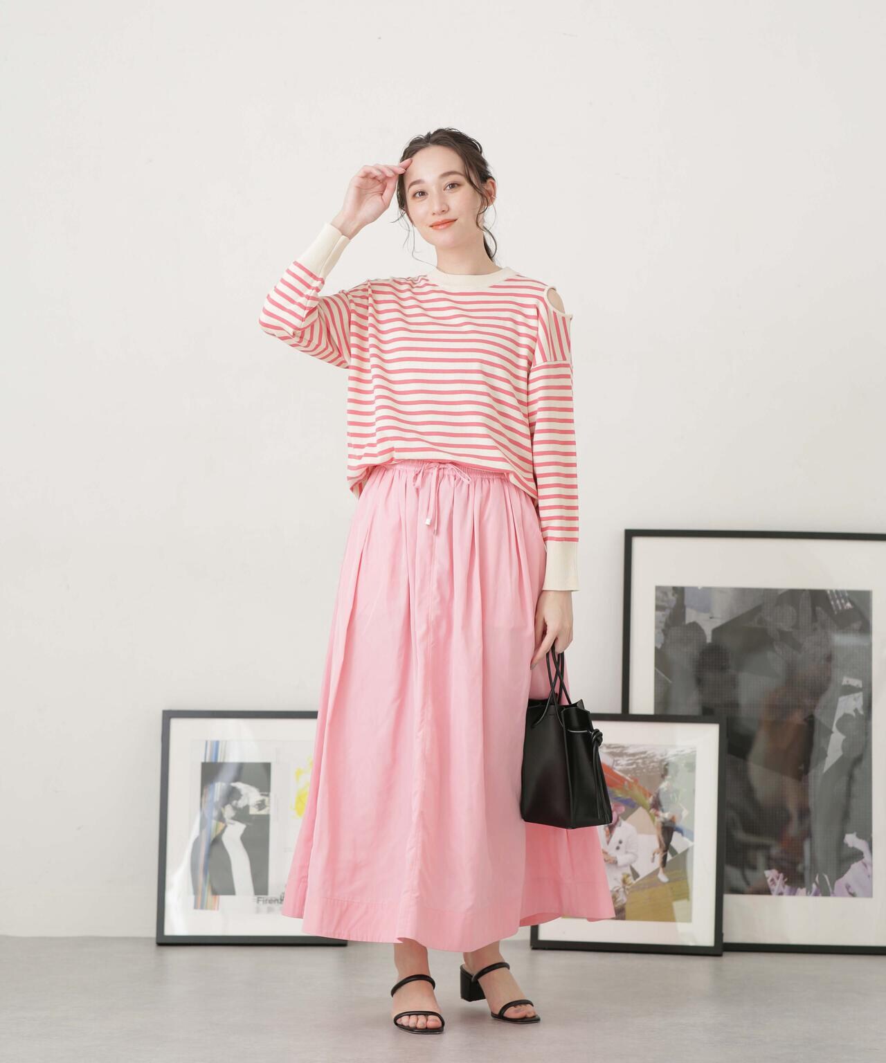 LB.04/タフタギャザーボリュームスカート 6733130314