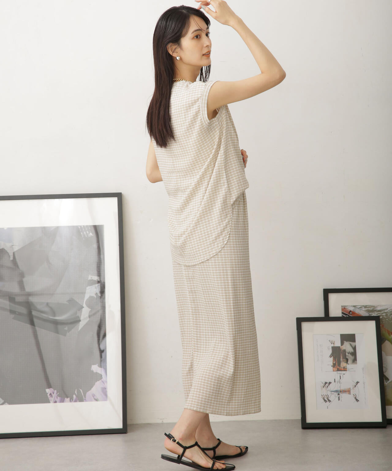 LB.04/カットジャガードスカート (セットアップ可) 6733130329