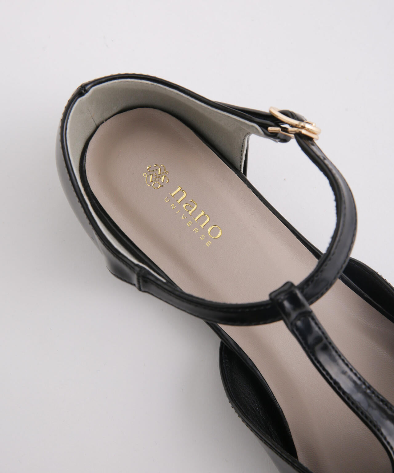 Tストラップフラットパンプス 6733233300