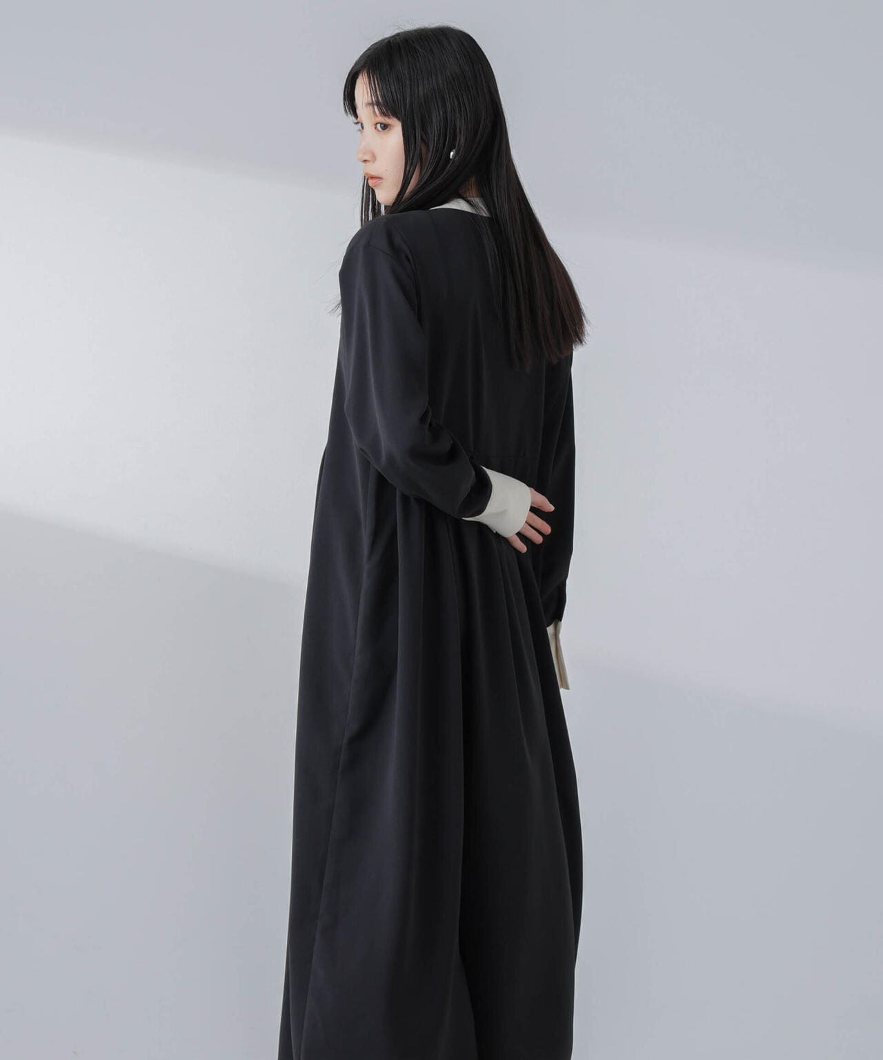 HARE（ハレ）の「バイカラータックワンピース(HARE)（ワンピース