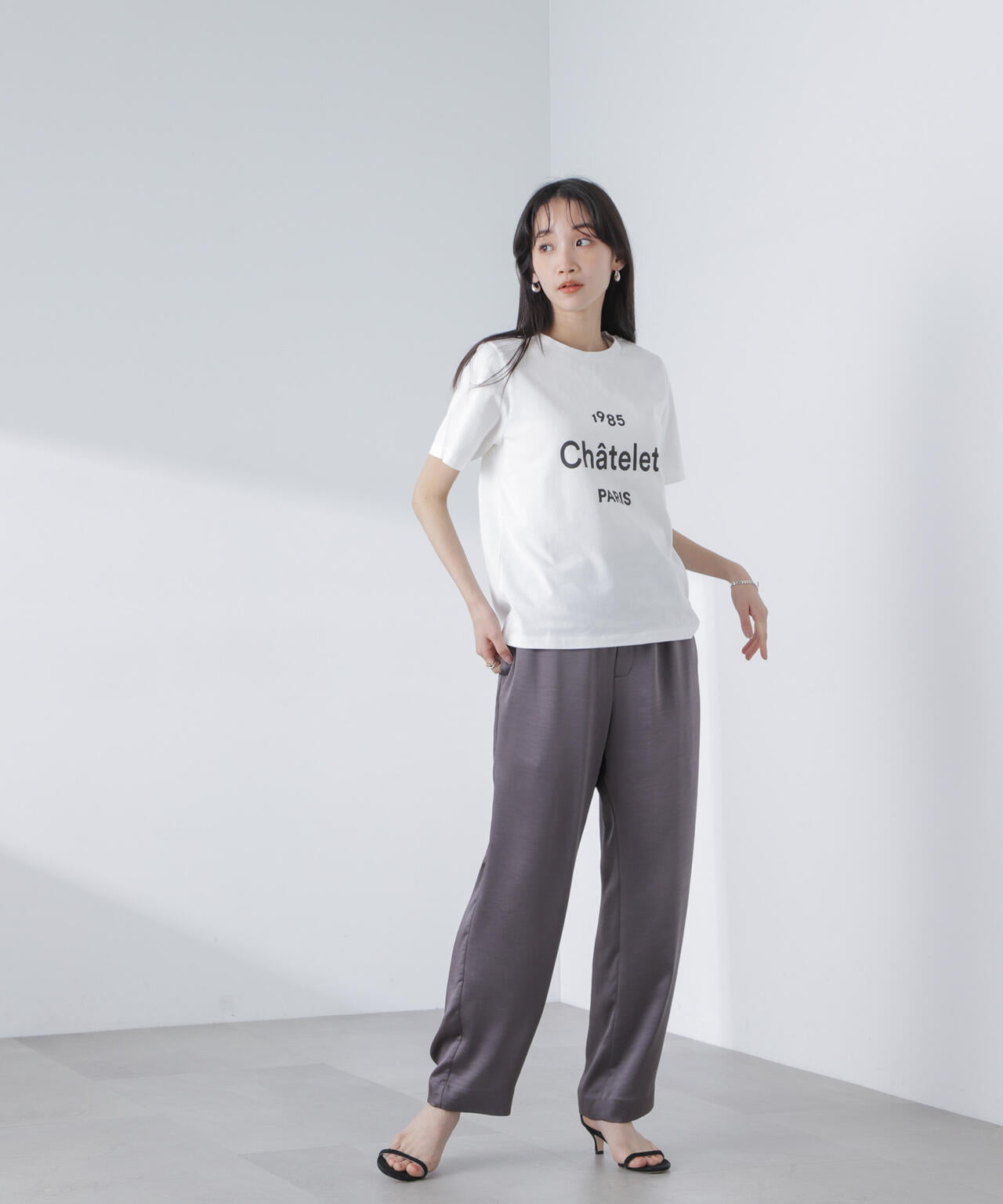 ロゴプリントTシャツ 6734124309