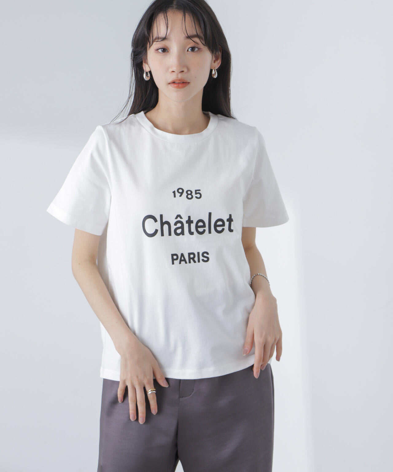 ロゴプリントTシャツ 6734124309