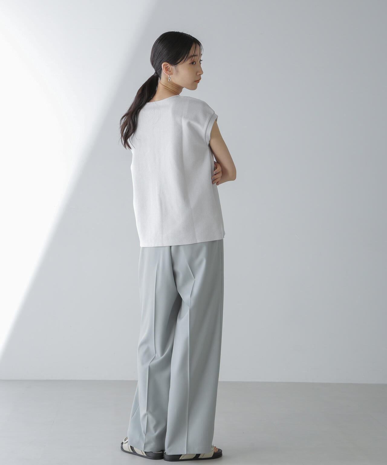 ショルダーボタンカノコトップス 6734124314