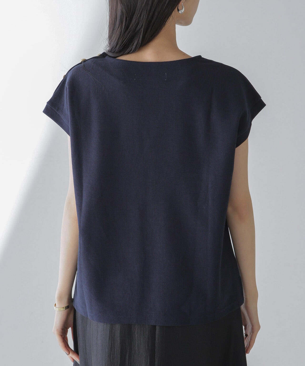 ショルダーボタンカノコトップス 6734124314