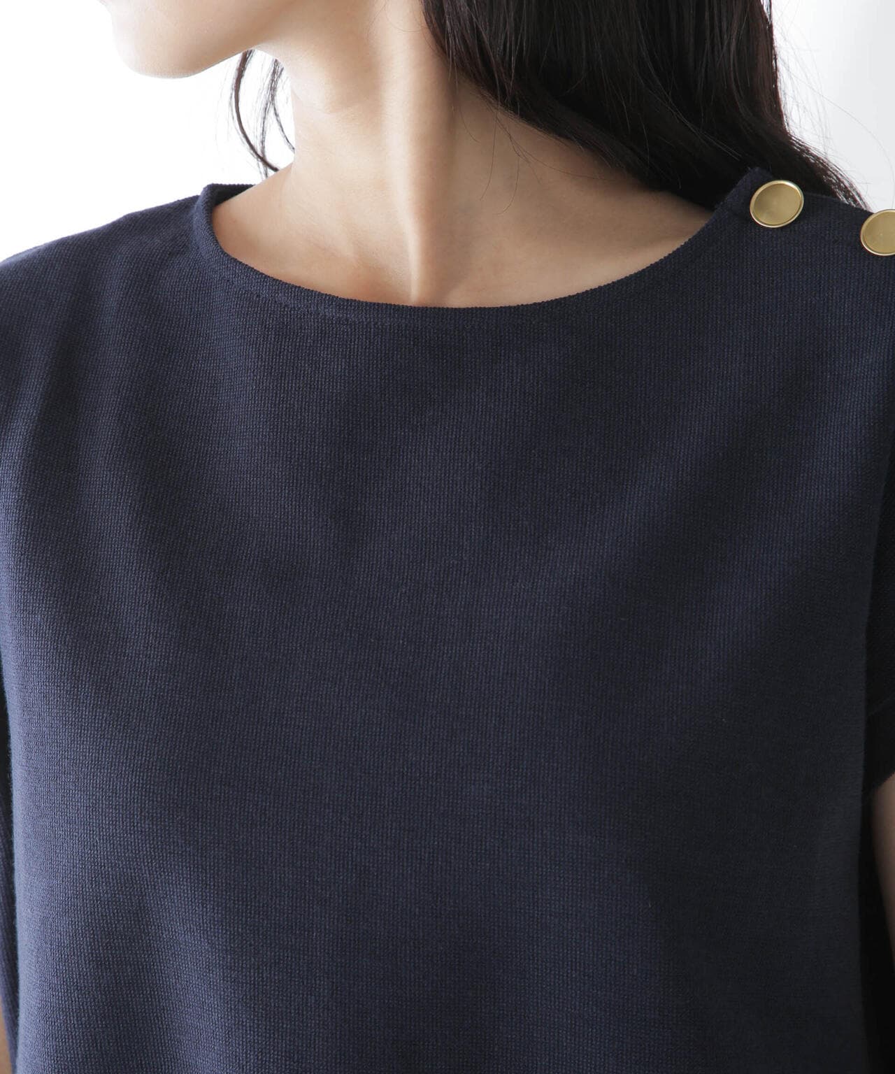 ショルダーボタンカノコトップス 6734124314