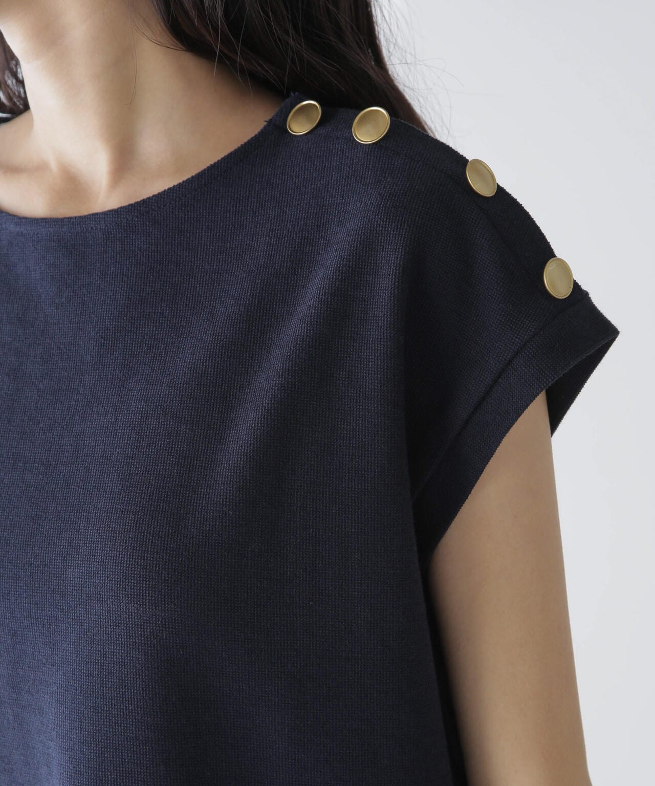 ショルダーボタンカノコトップス 6734124314