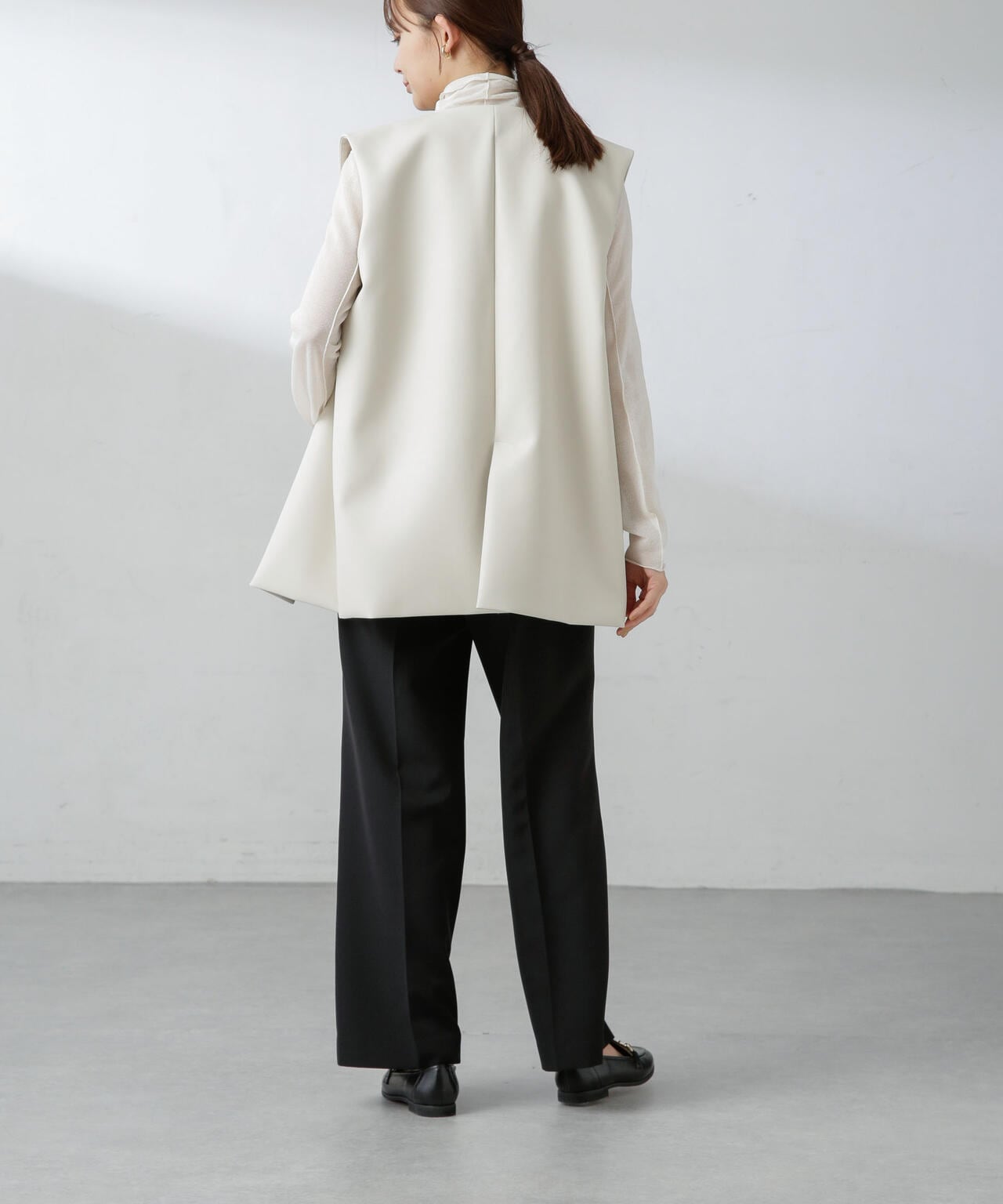 BLANK SPACE アクセサリーセット【パンフレットなし】 センタープレス ストレート パンツ（ セットアップ 可）