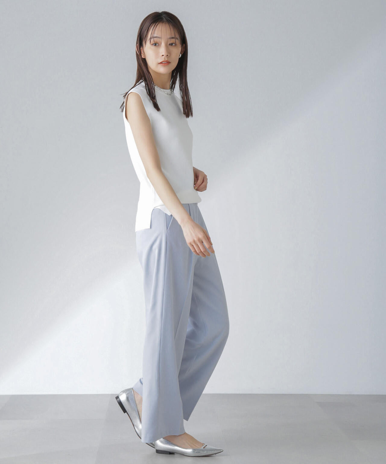 多機能素材スラックス(セットアップ可） 6734127313