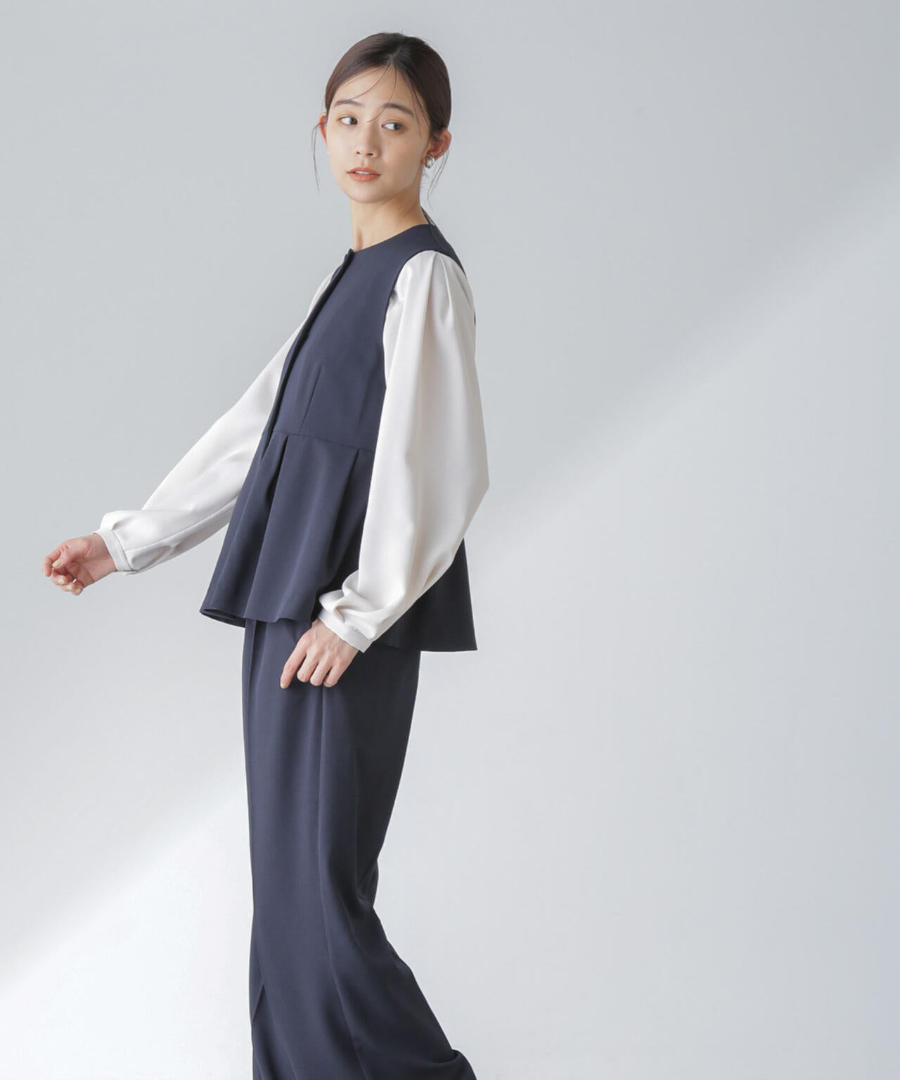 多機能素材スラックス(セットアップ可） 6734127313