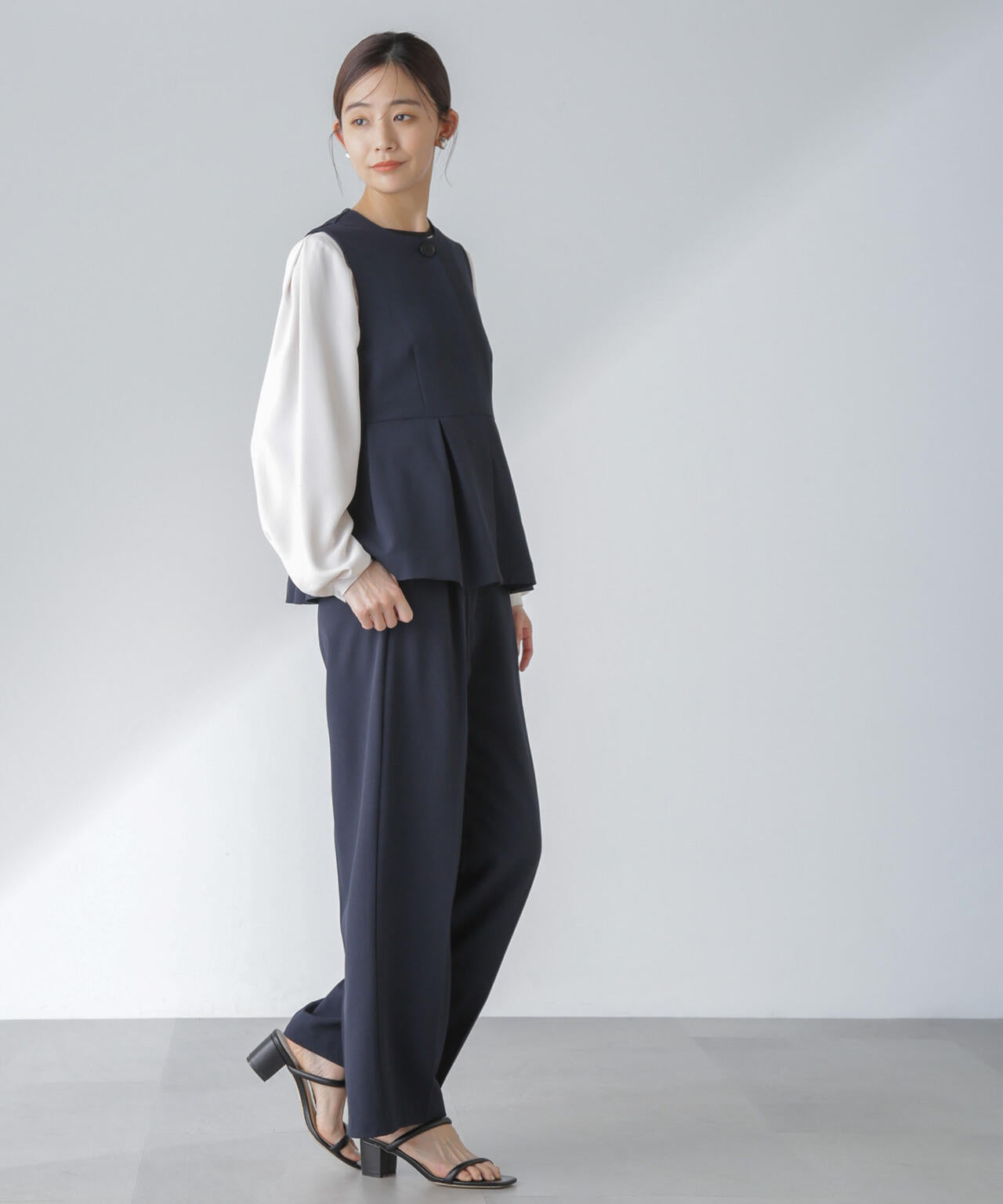 多機能素材スラックス(セットアップ可） 6734127313