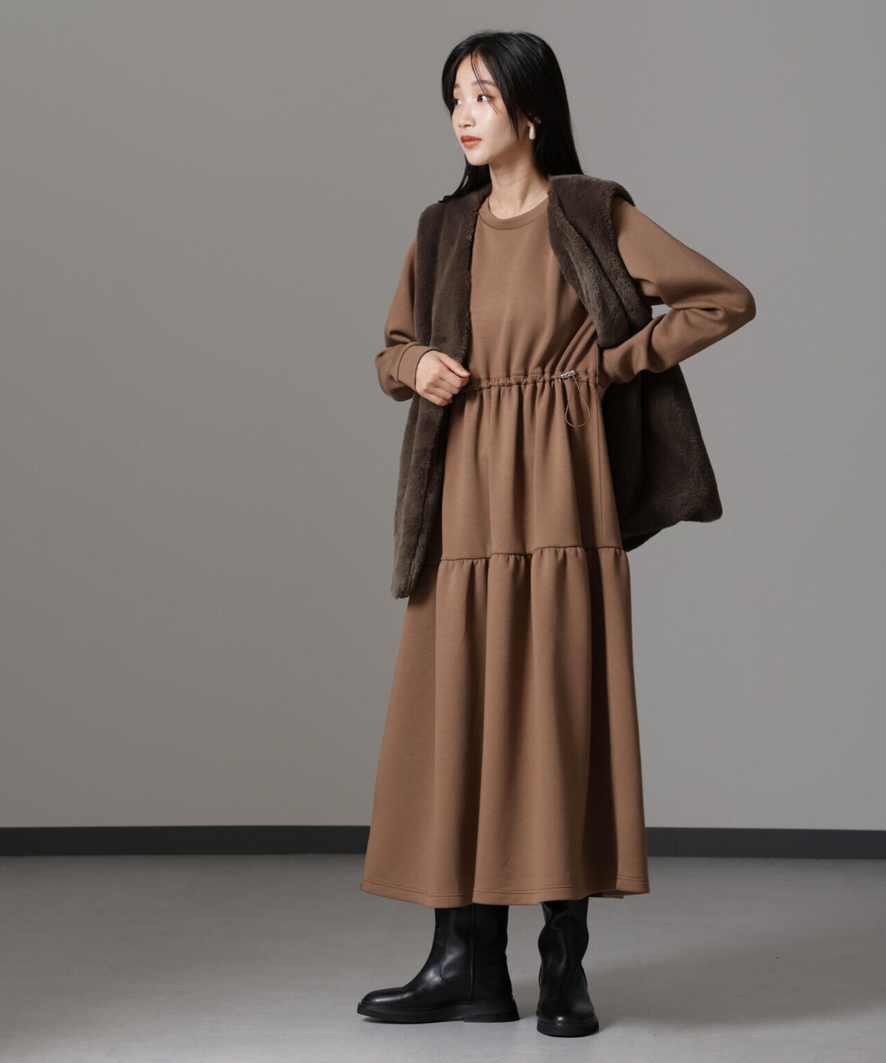 【セール】福袋/福箱ファッション通販 フェイクファー ジレ トップス