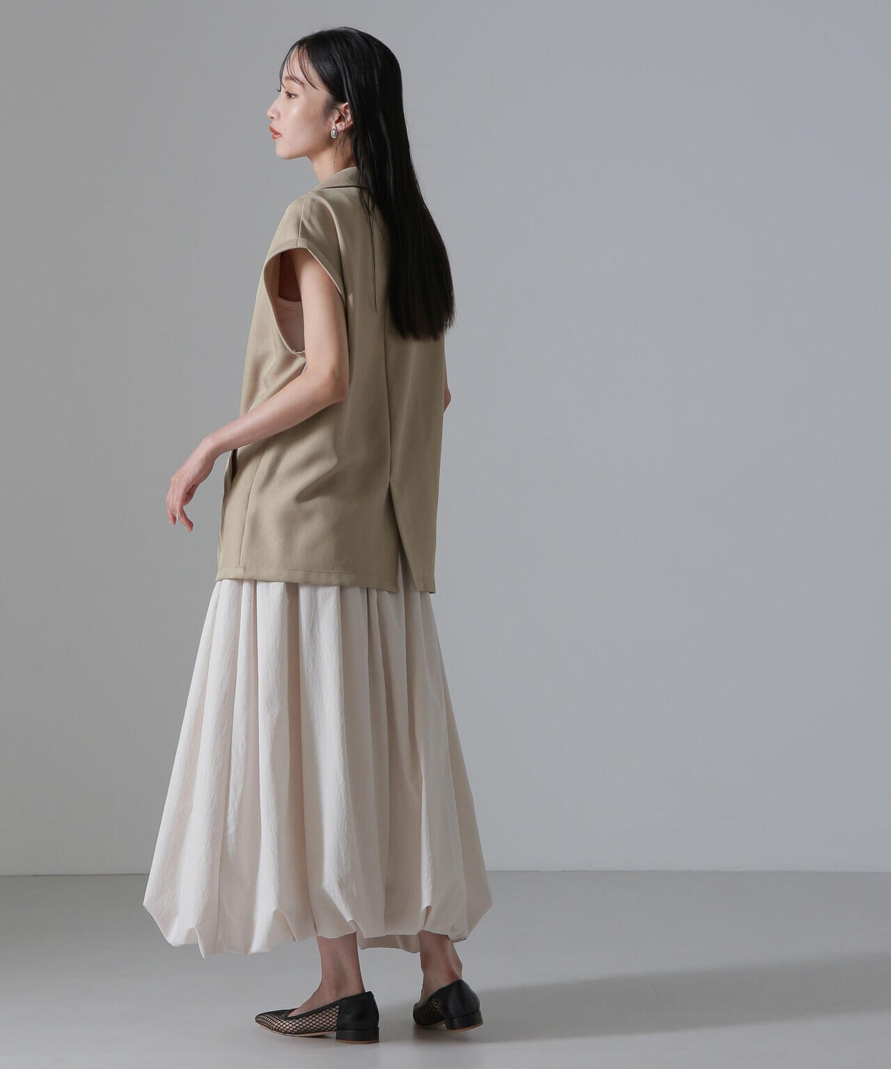 ナノユニバース セットアップ ノーカラー ジャケット 春夏