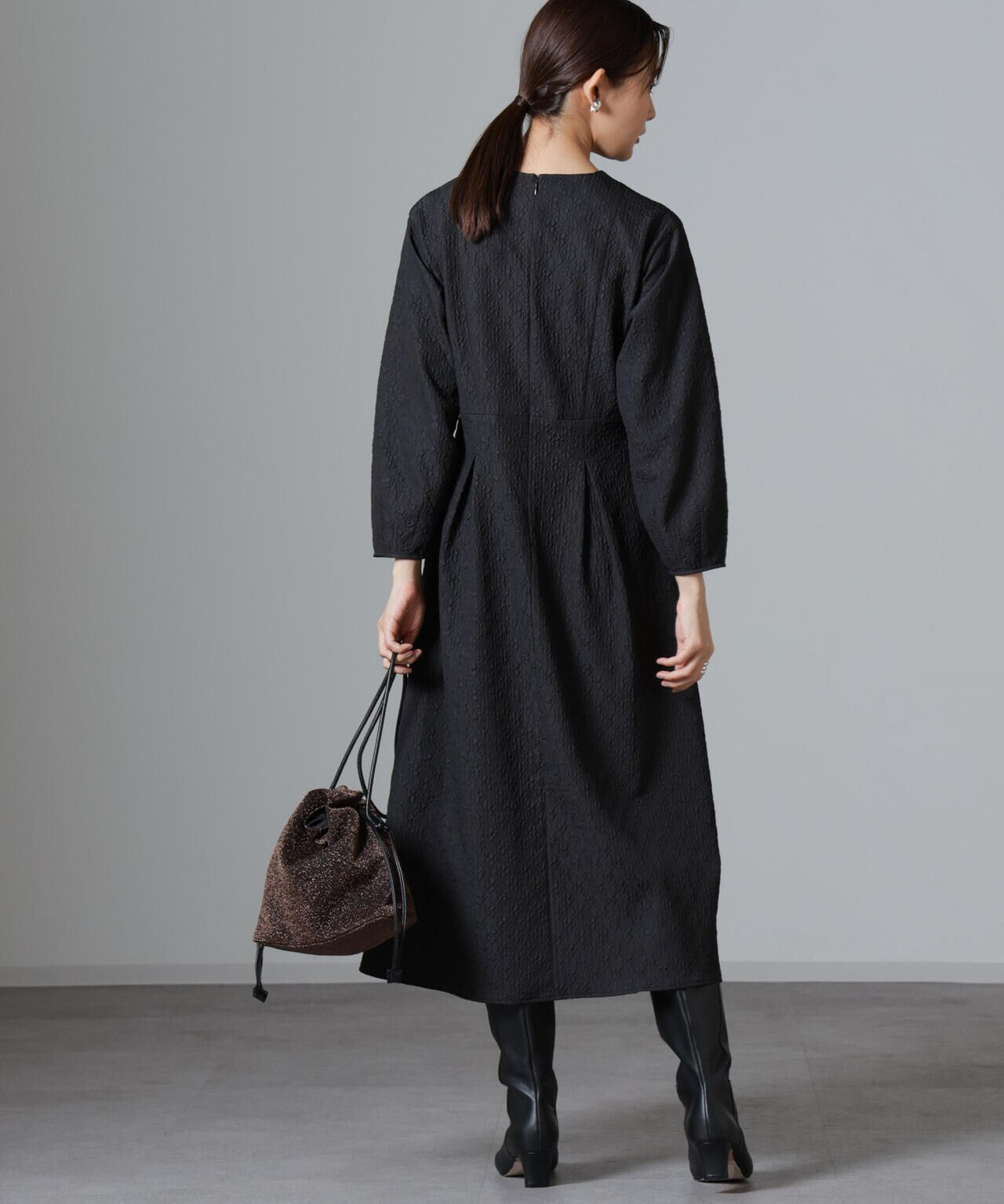 ジャガードワンピース 6734219323