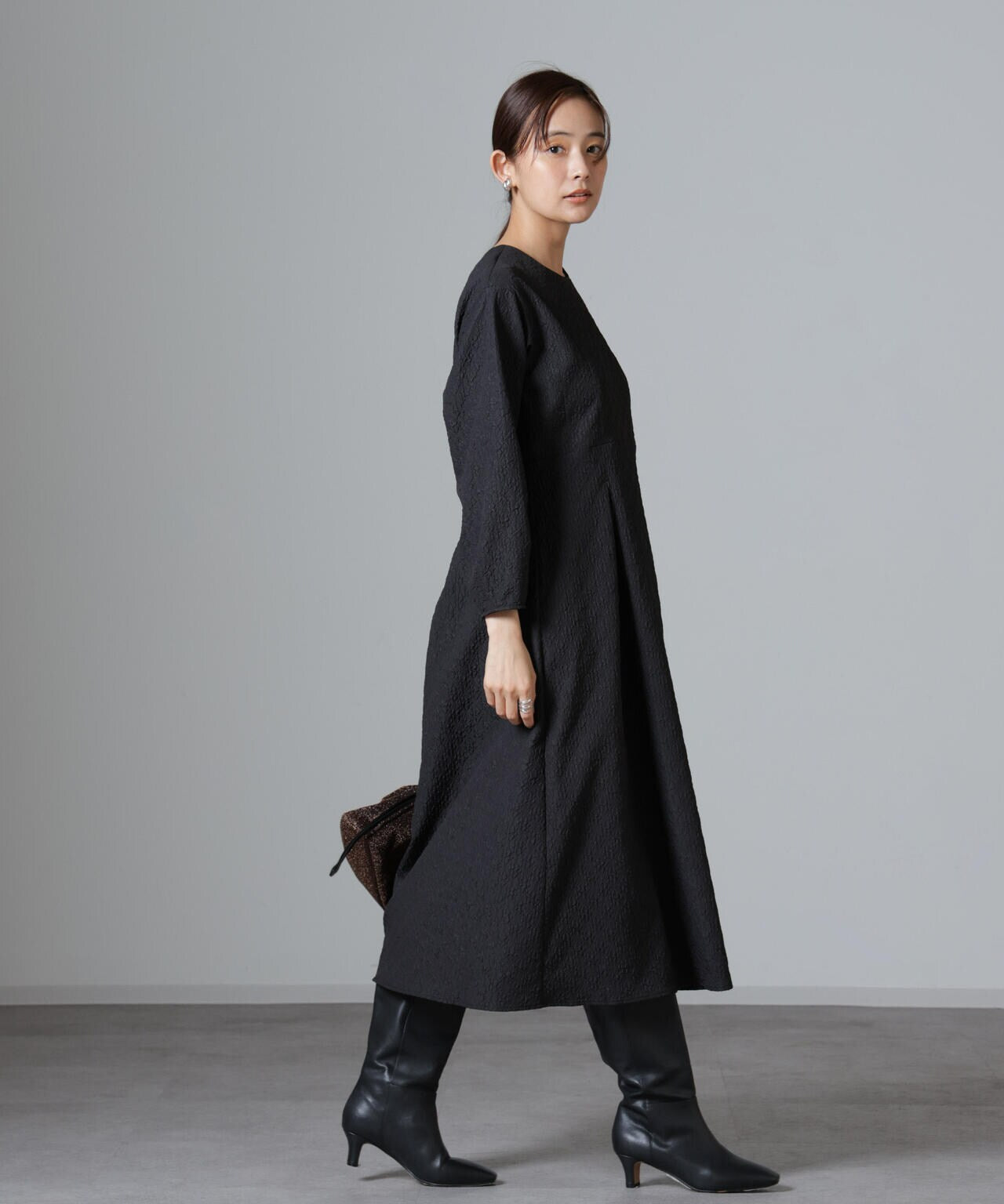 ジャガードワンピース 6734219323