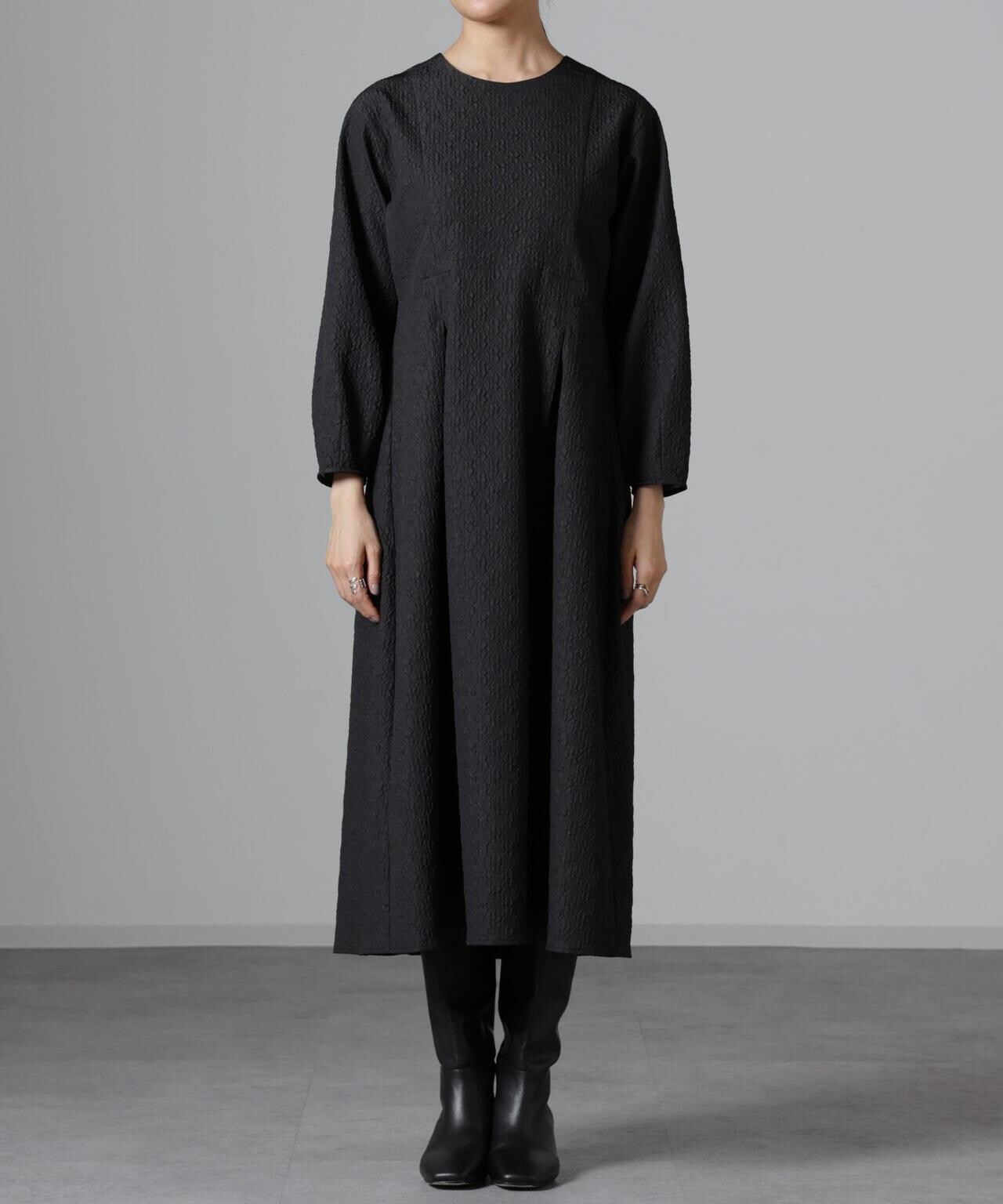 ジャガードワンピース 6734219323