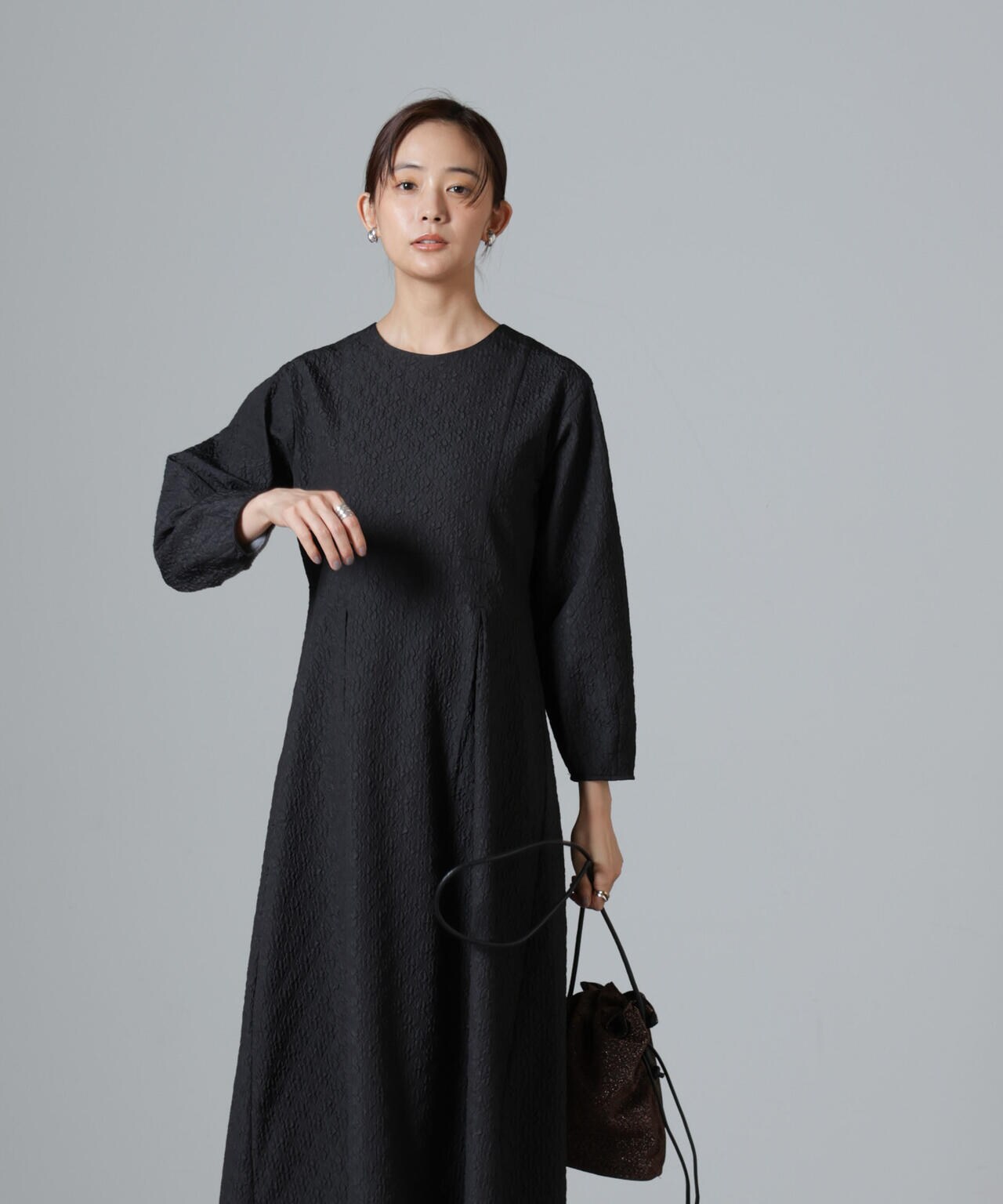 ジャガードワンピース 6734219323