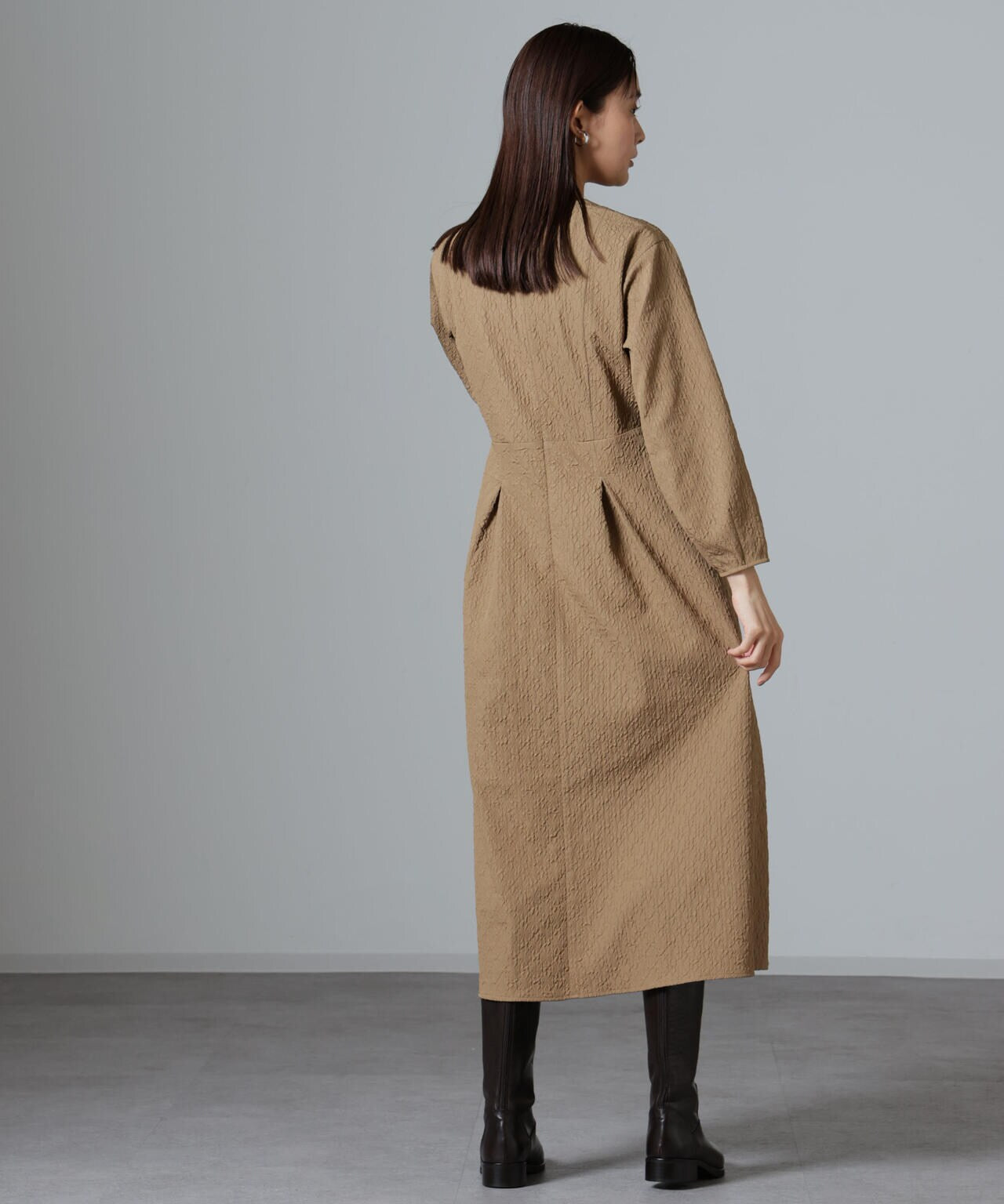 ジャガードワンピース 6734219323