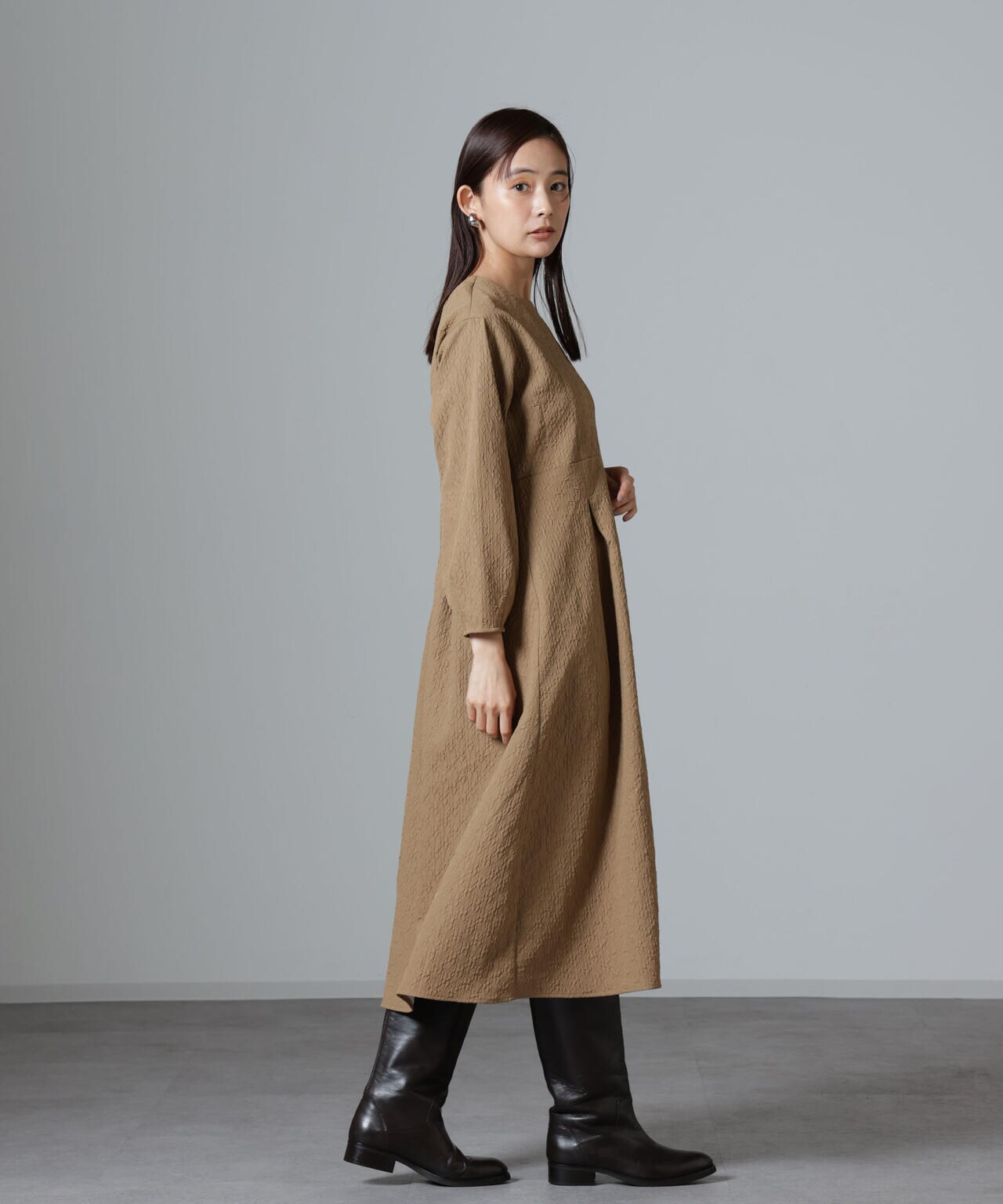 ジャガードワンピース 6734219323