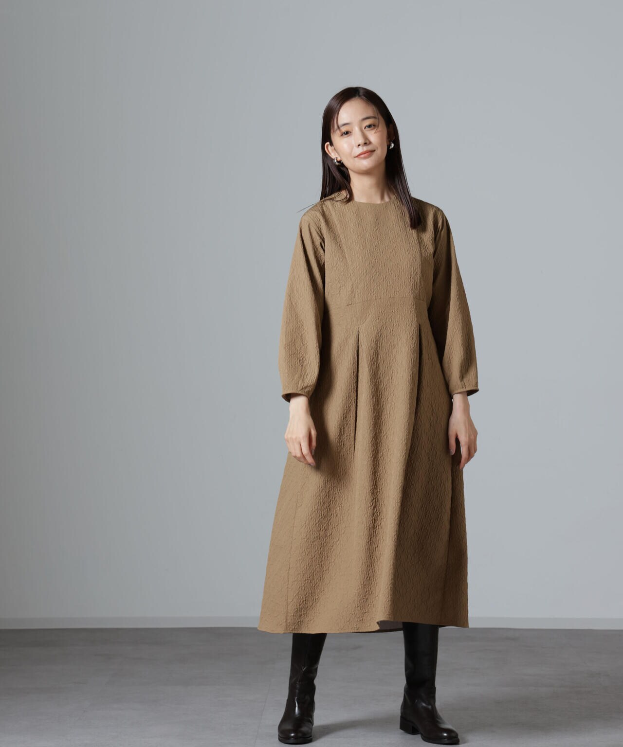 ジャガードワンピース 6734219323