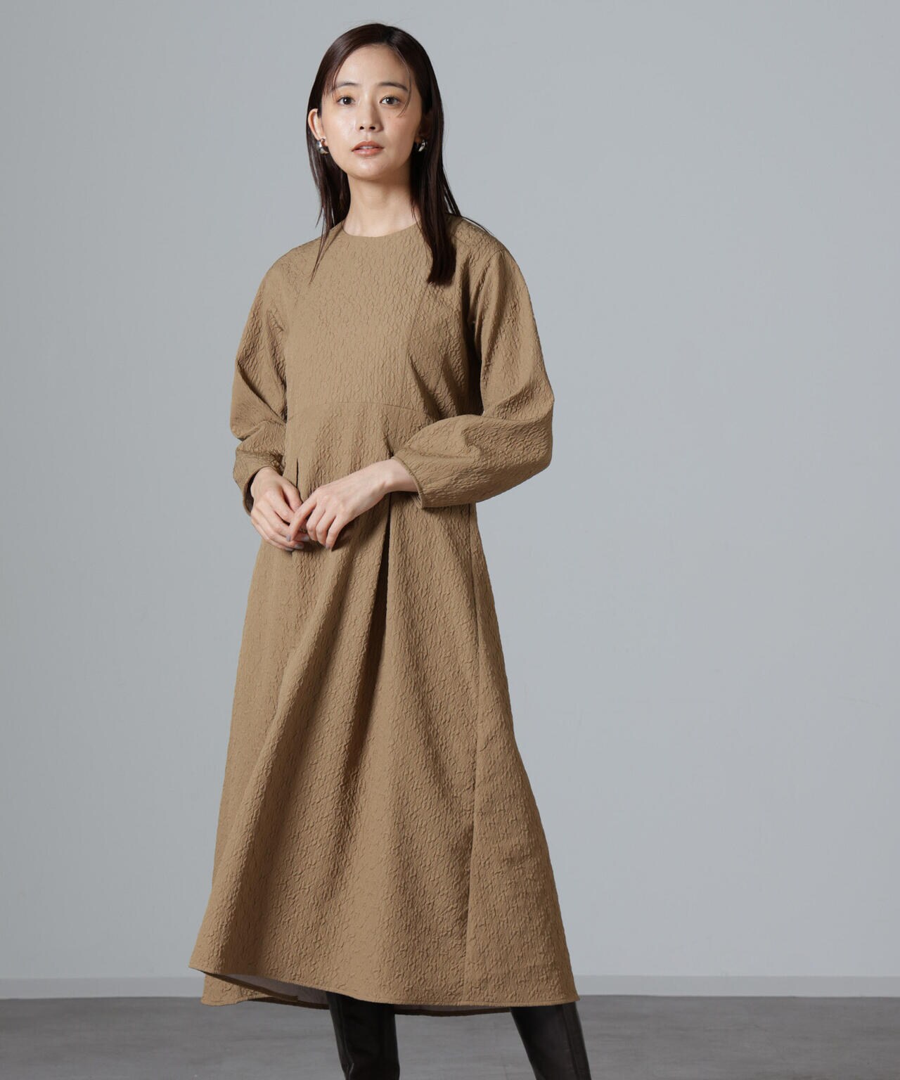 ジャガードワンピース 6734219323