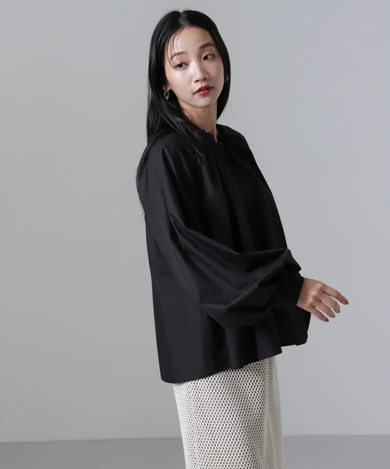 967y*専用 美品 ロンハーマン RHC ボリューム袖 タック ブラウス 967y*専用 美品 ロンハーマン RHC ボリューム袖 タック ブラウス