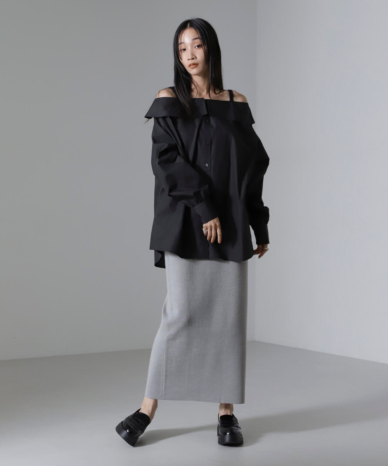 TODAYFUL × Studio Doe オフショルダーシャツ TODAYFUL × Studio Doe オフショルダーシャツ TODAYFUL × Studio