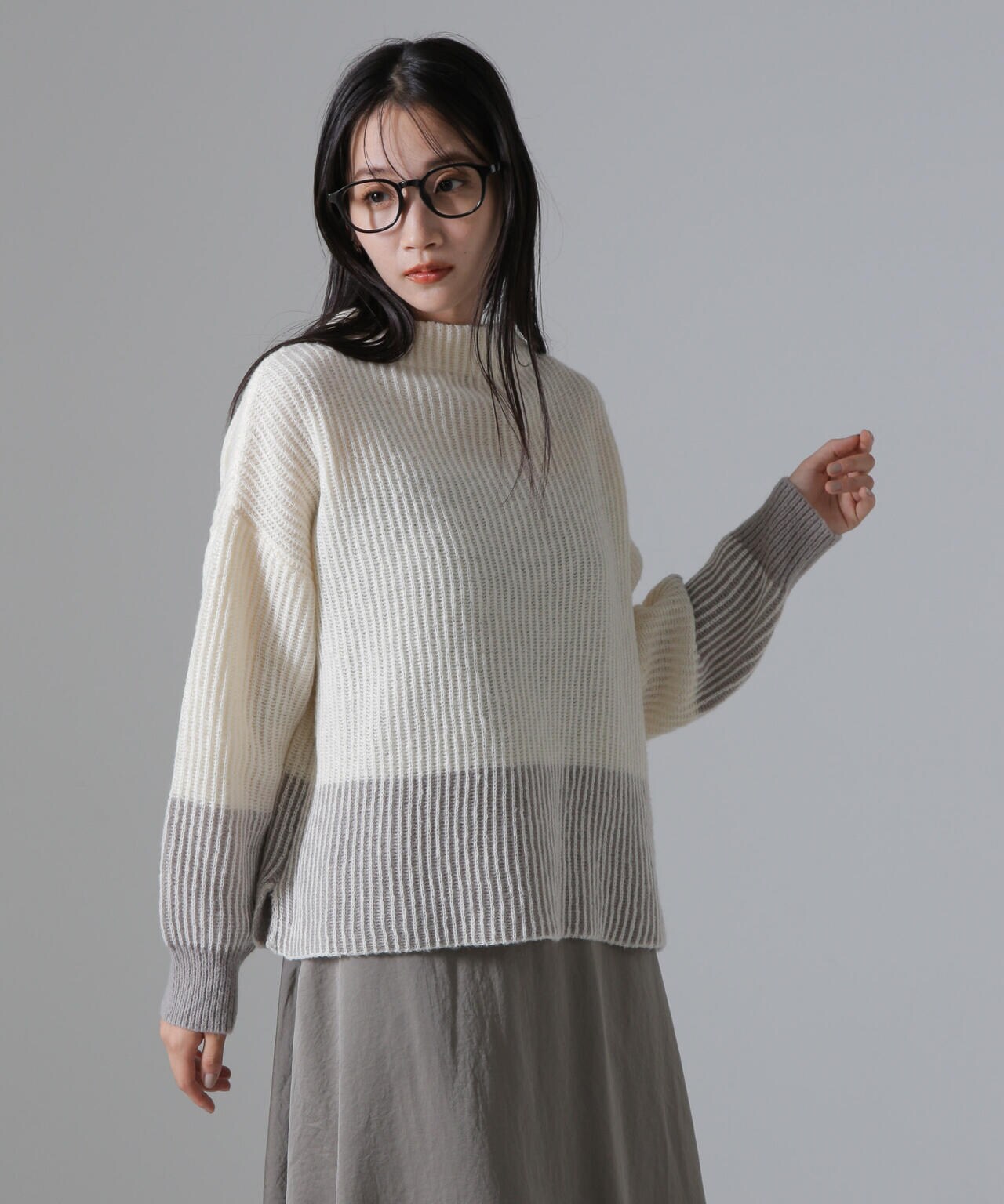 boohoo Vネック ストライプ ニット ポロシャツ トップス 2色 boohoo Vネック ストライプ ニット ポロシャツ トップス 2色