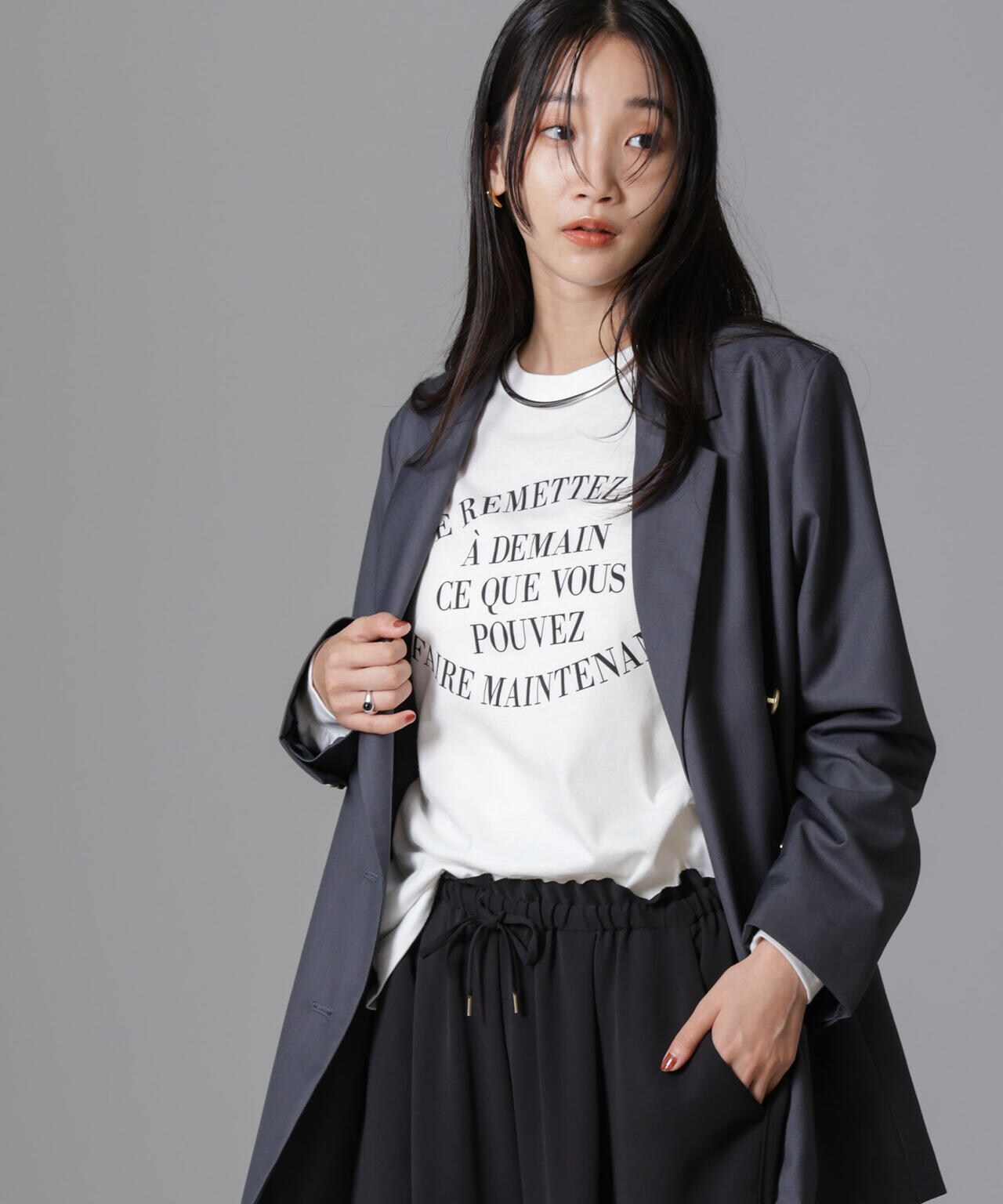 ロゴロングスリーブＴシャツ 6734223316