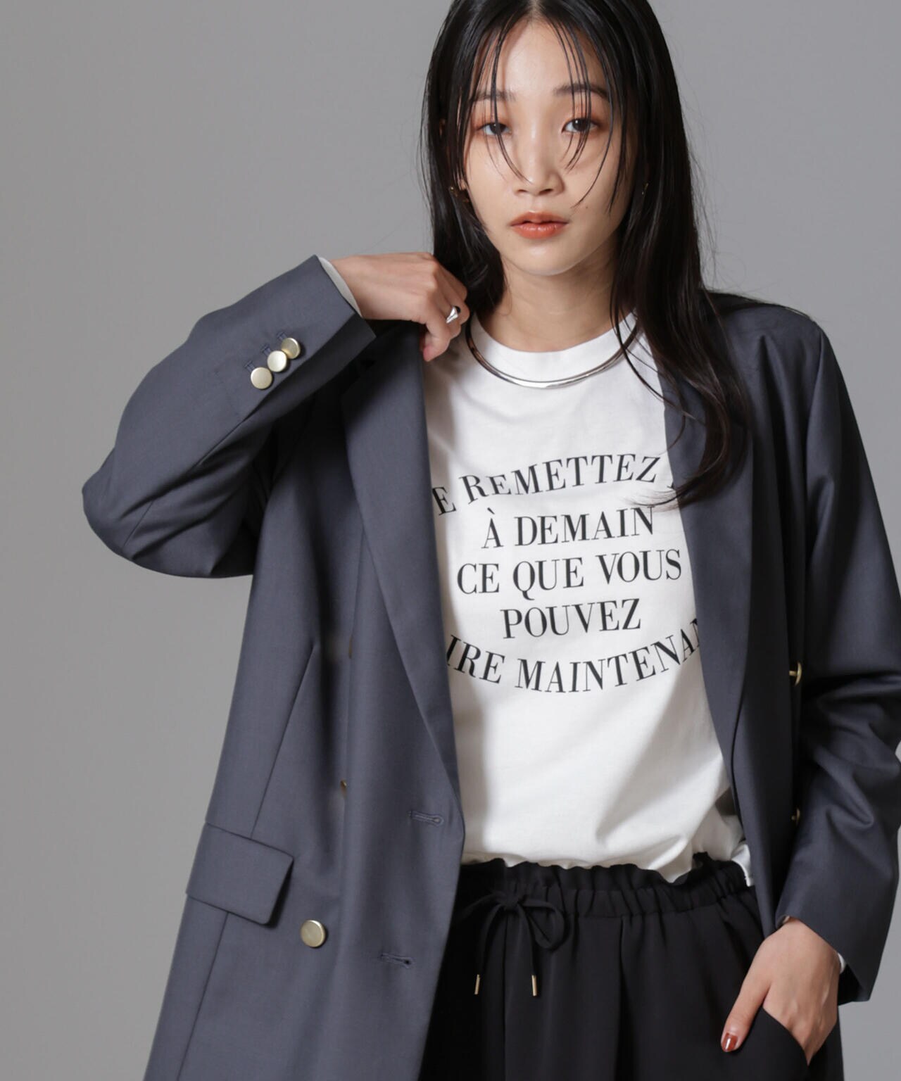 ロゴロングスリーブＴシャツ 6734223316