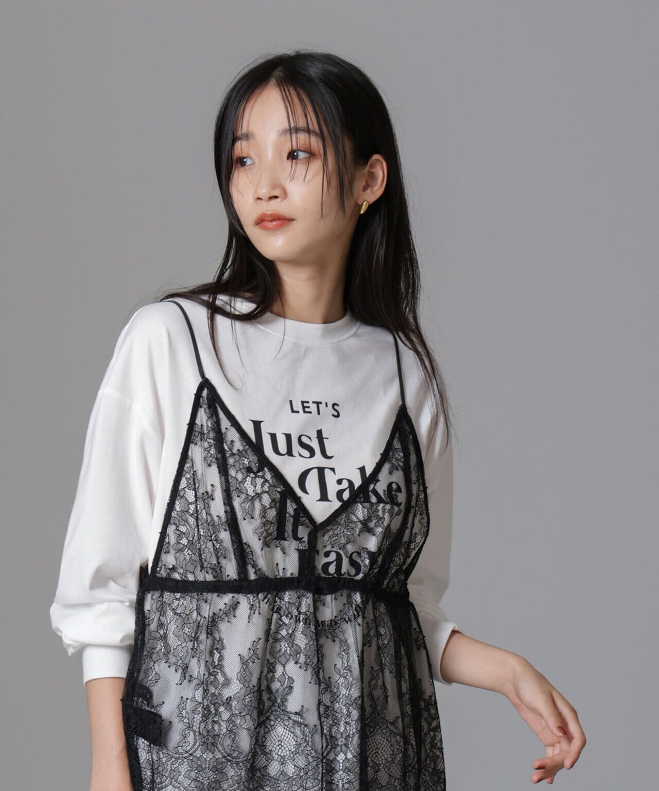 ロゴロングスリーブＴシャツ 6734223316