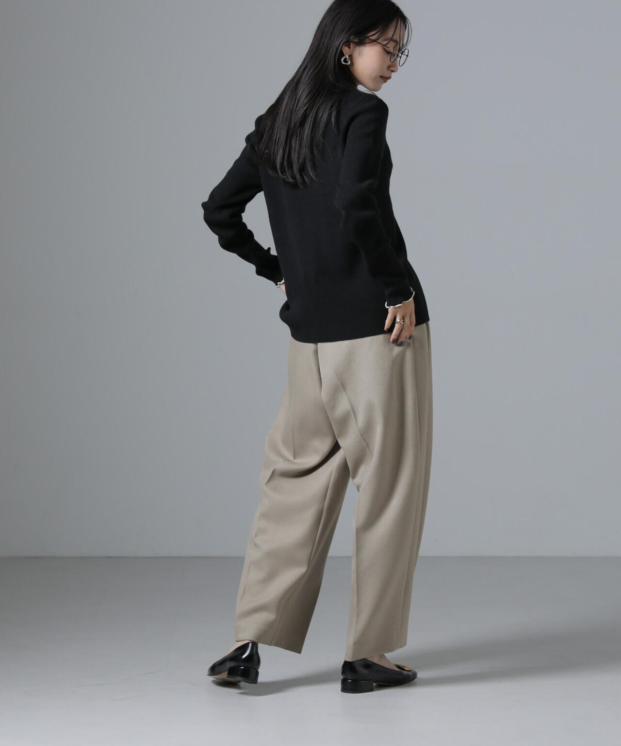 ツータックカーブパンツ 6734227318
