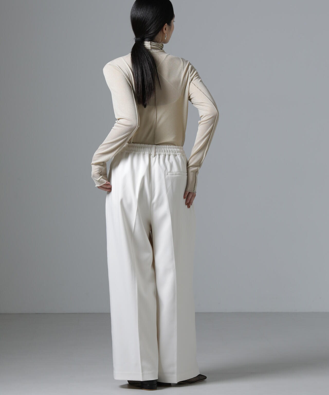 吸湿発熱 マシンウォッシャブル 2WAY パンツ