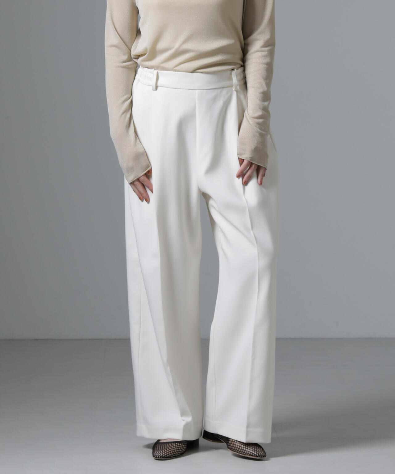 吸湿発熱 マシンウォッシャブル 2WAY パンツ