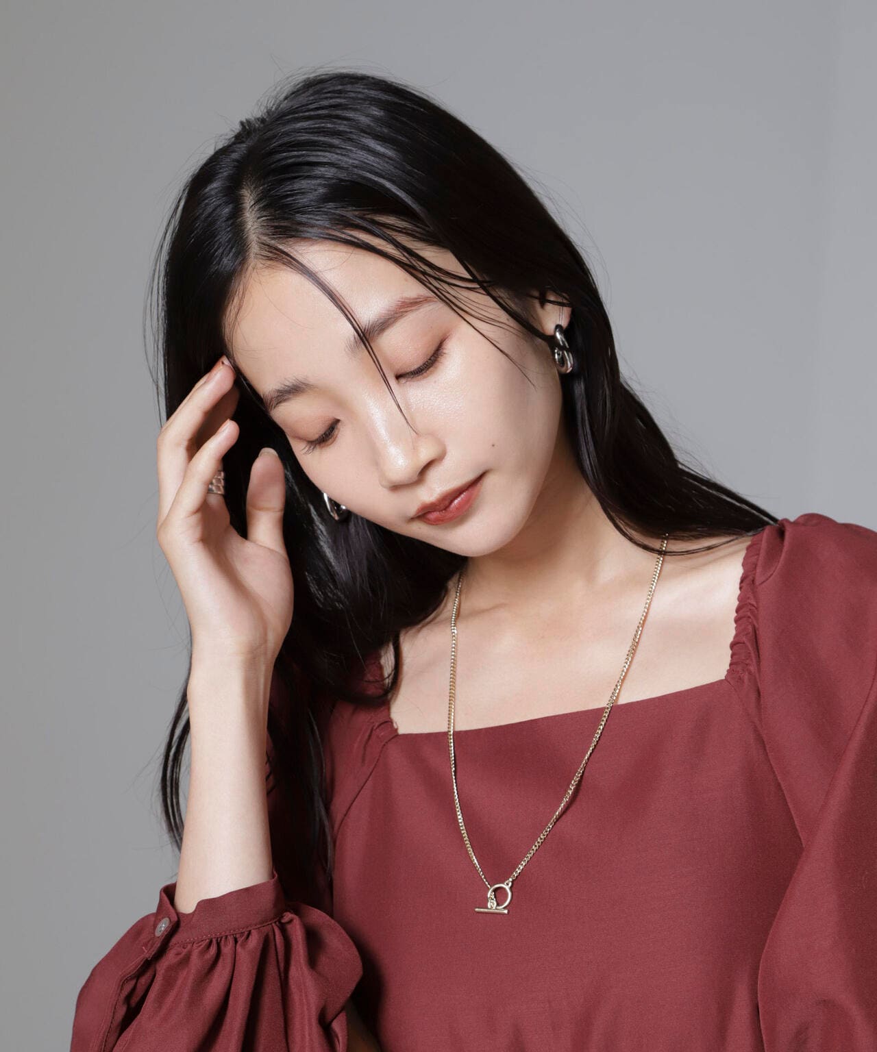 2WAYチェーンロングネックレス 6734246302