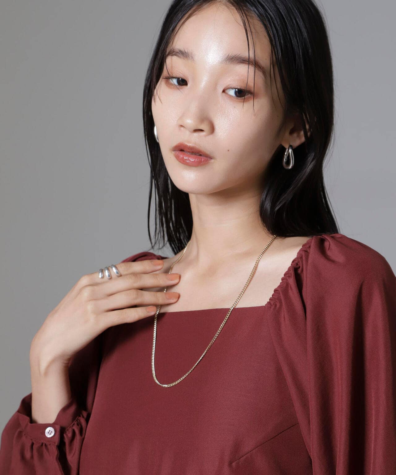 2WAYチェーンロングネックレス 6734246302