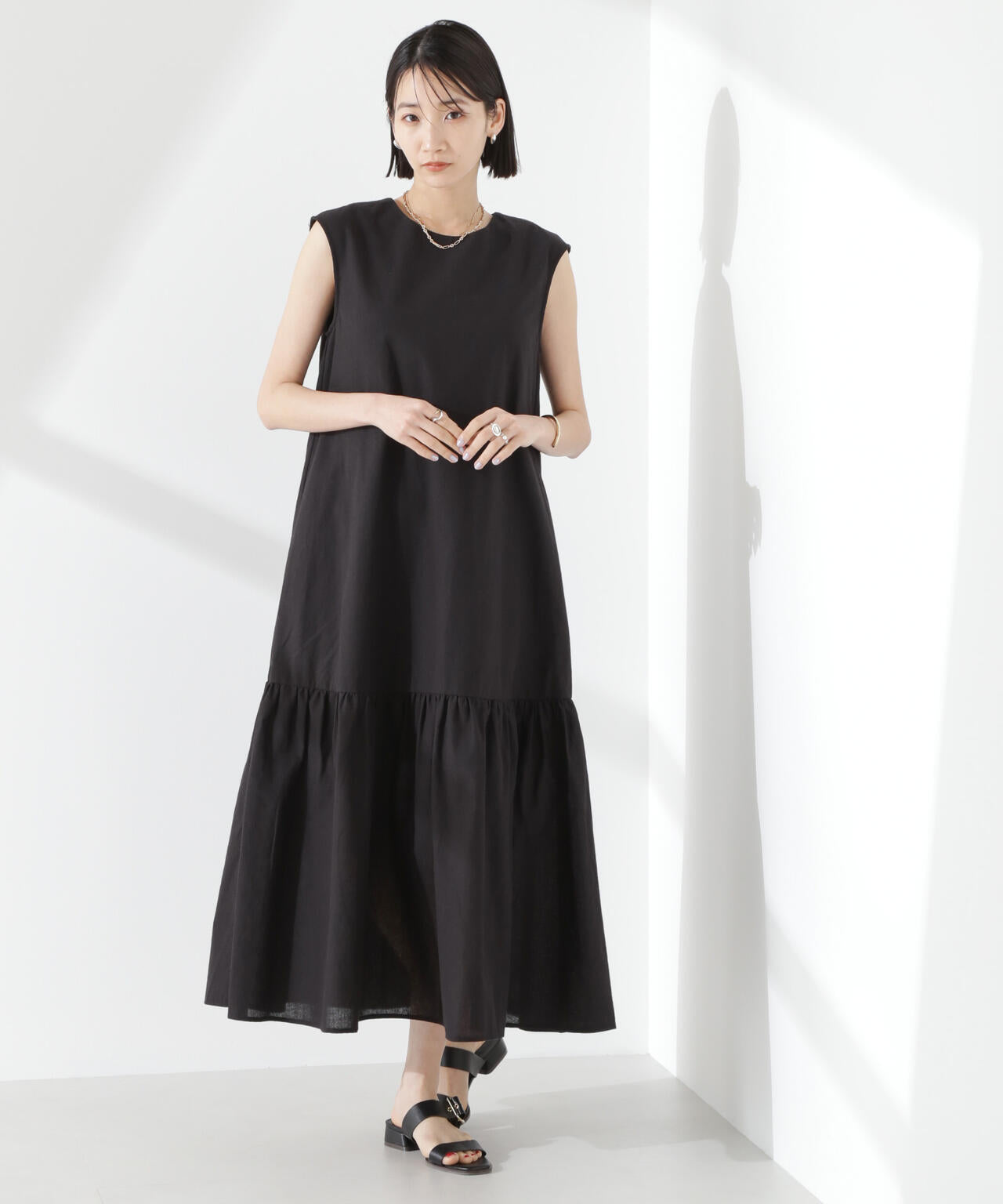 綿麻COOLMAXワンピース 6735119304