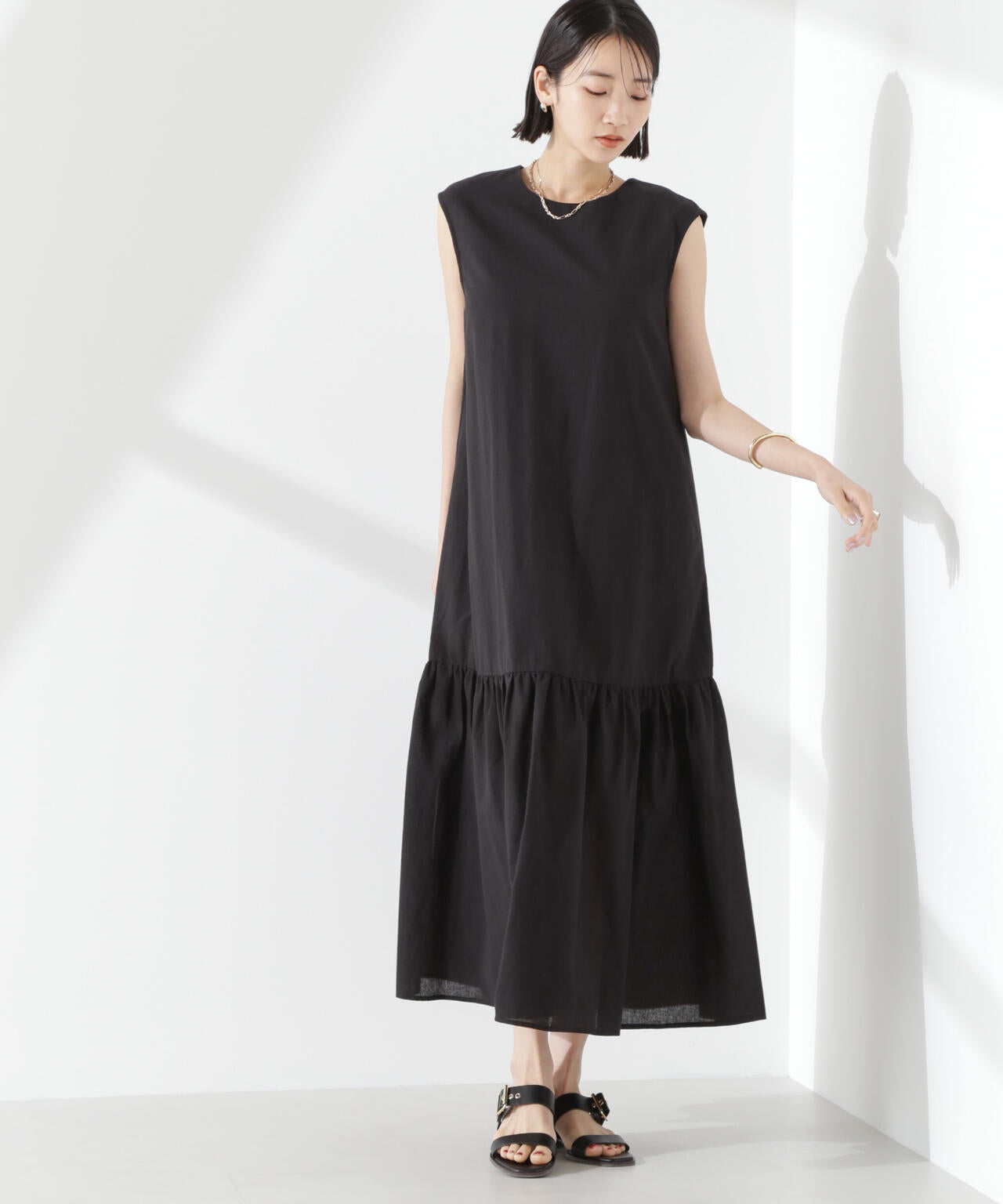 綿麻COOLMAXワンピース 6735119304