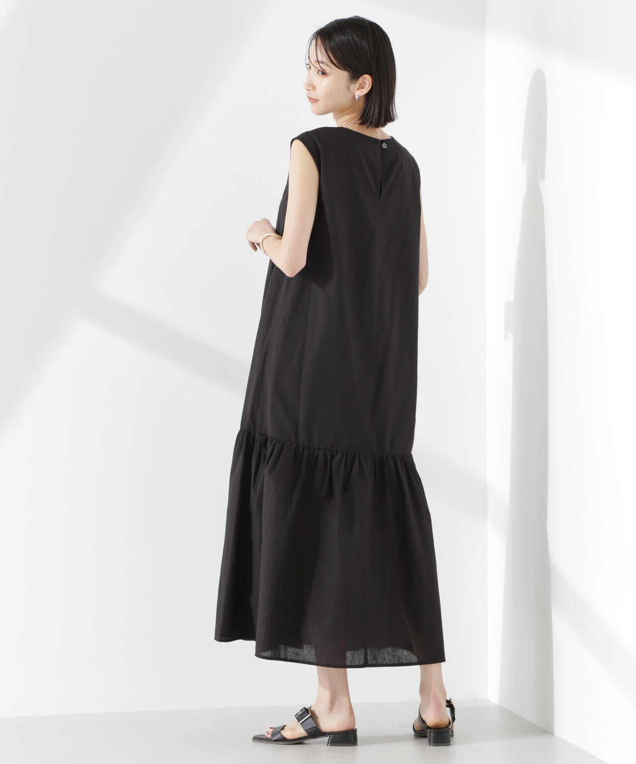 NOANOA ワンピース 綿麻 COOLMAX ワンピース