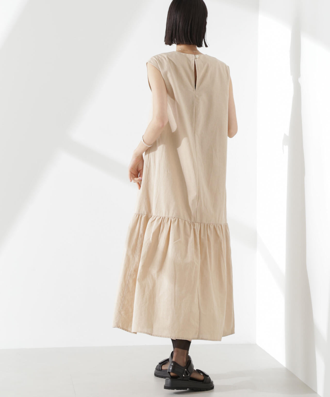 綿麻COOLMAXワンピース 6735119304