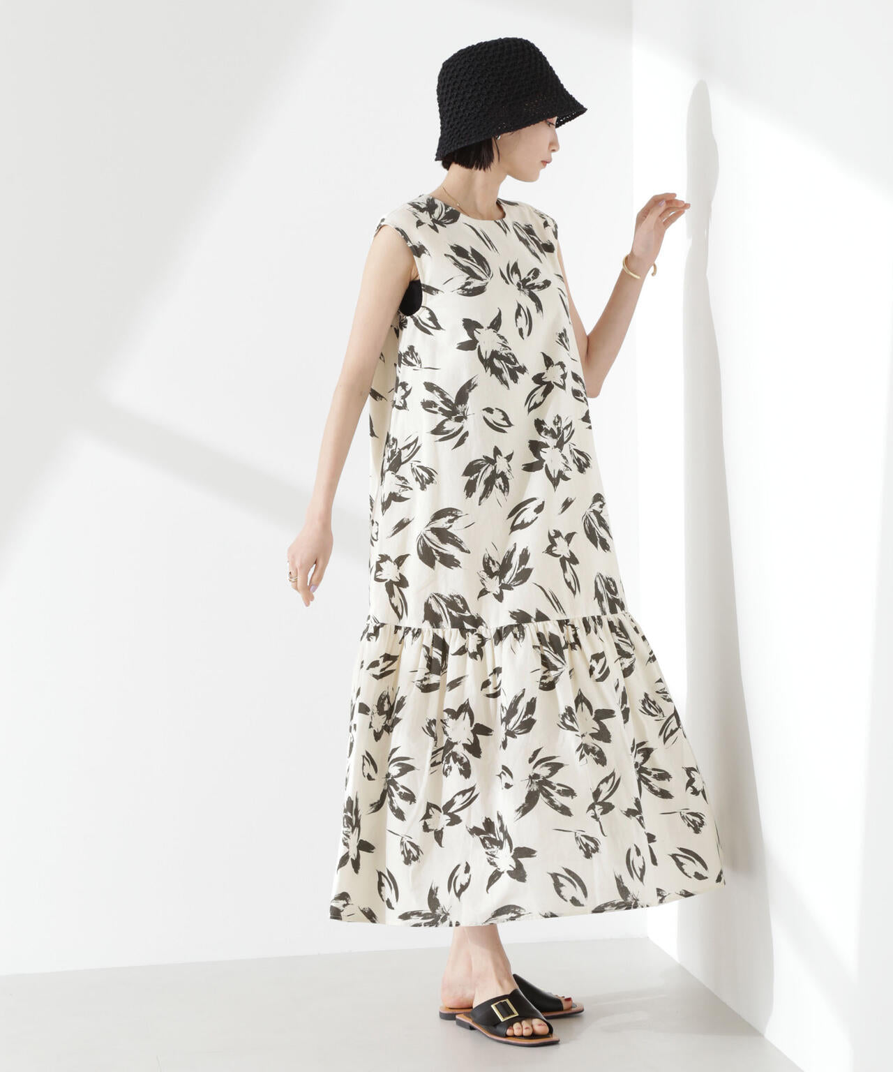 綿麻COOLMAXワンピース 6735119304