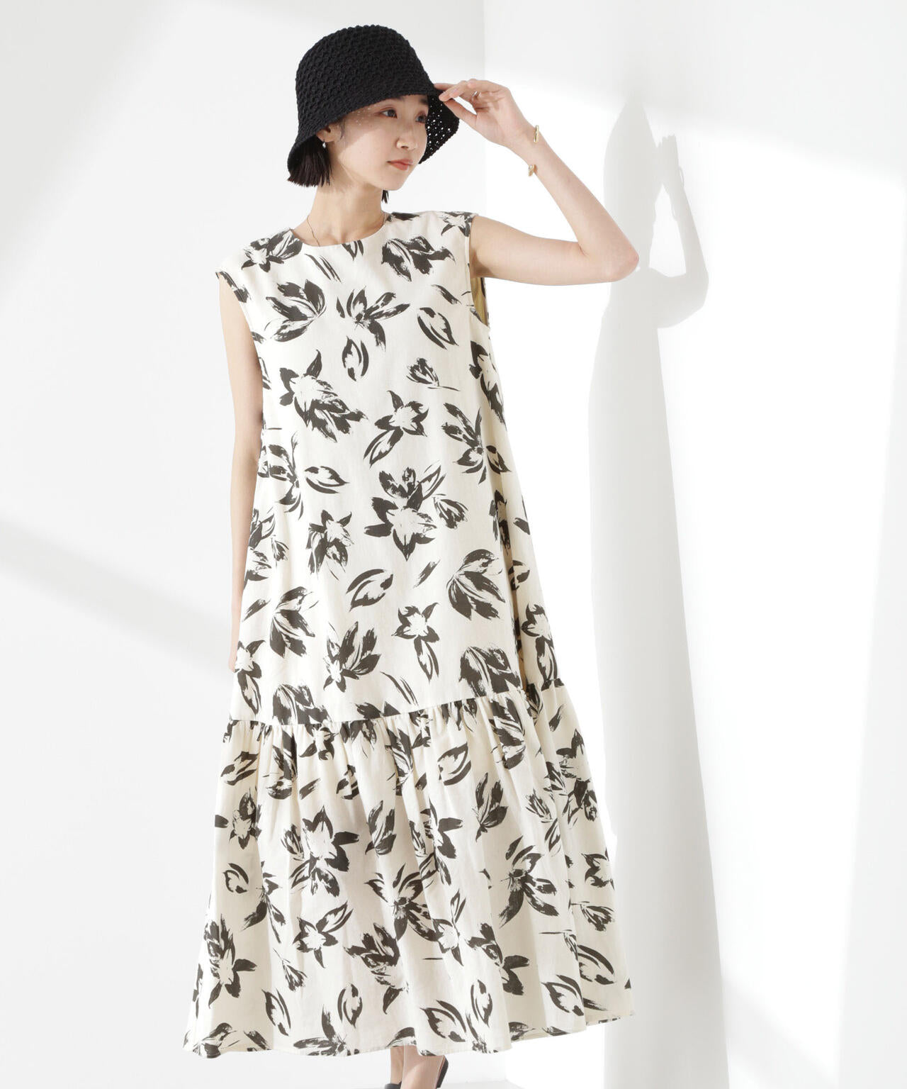 綿麻 COOLMAX ワンピース