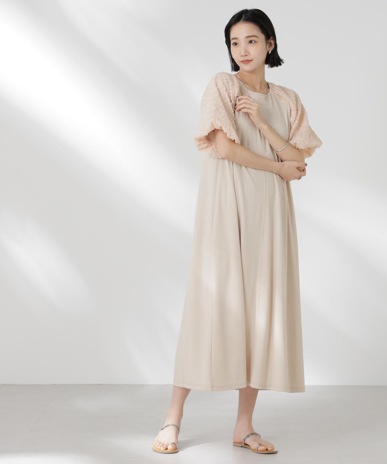 美品✨FARAH×ナノユニバース　コットン　スーツ　スリーピース　グレー　XL コットン コード レース ジャケット（ セットアップ 可）