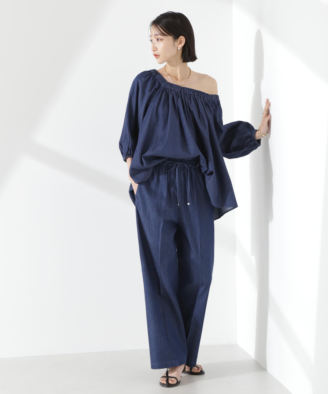 MM6 2017AW ギャザーブラウス MM6 2017AW ギャザーブラウス - メルカリ