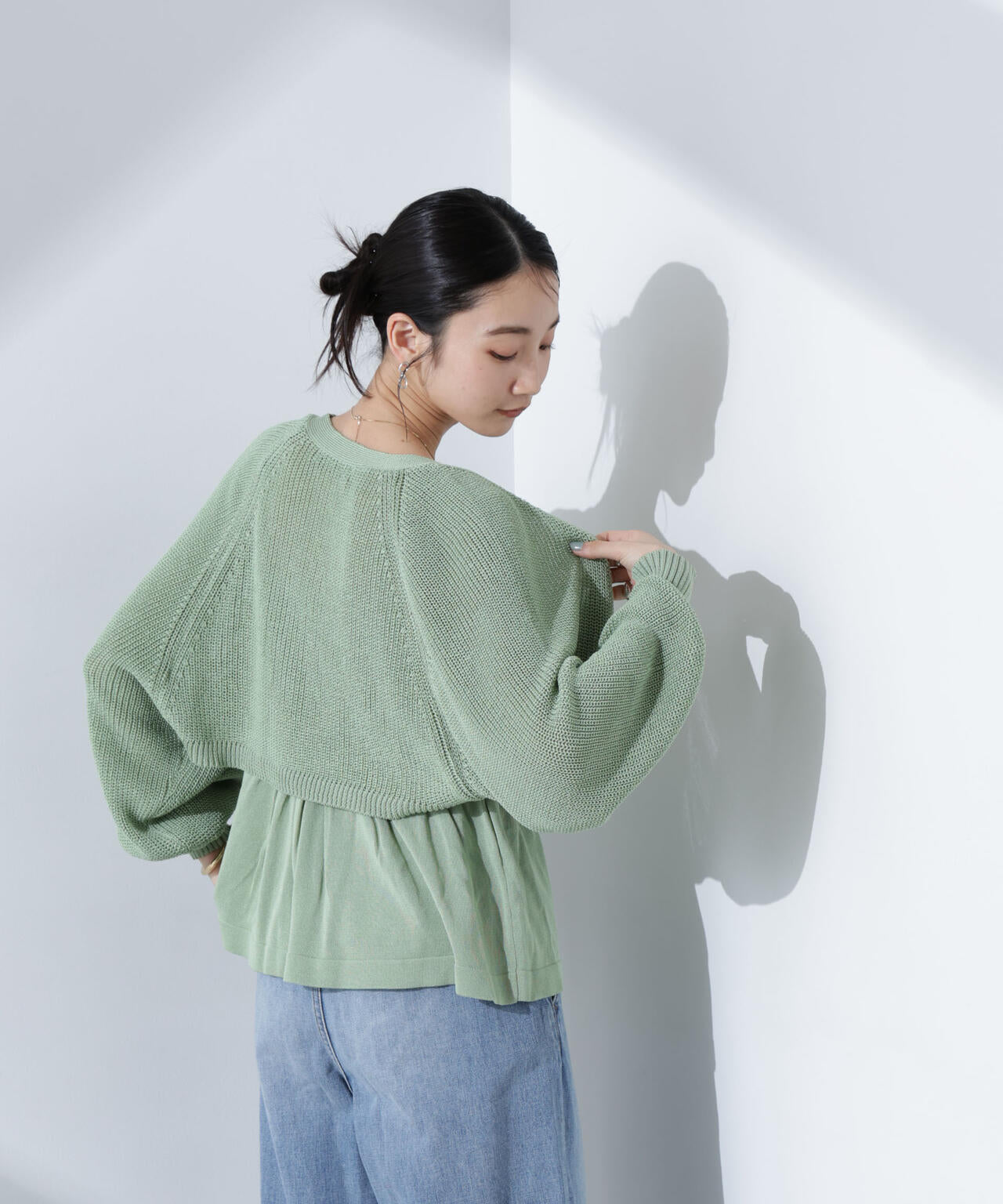 ペプラムキャミソール＋ボレロセット 6735122322