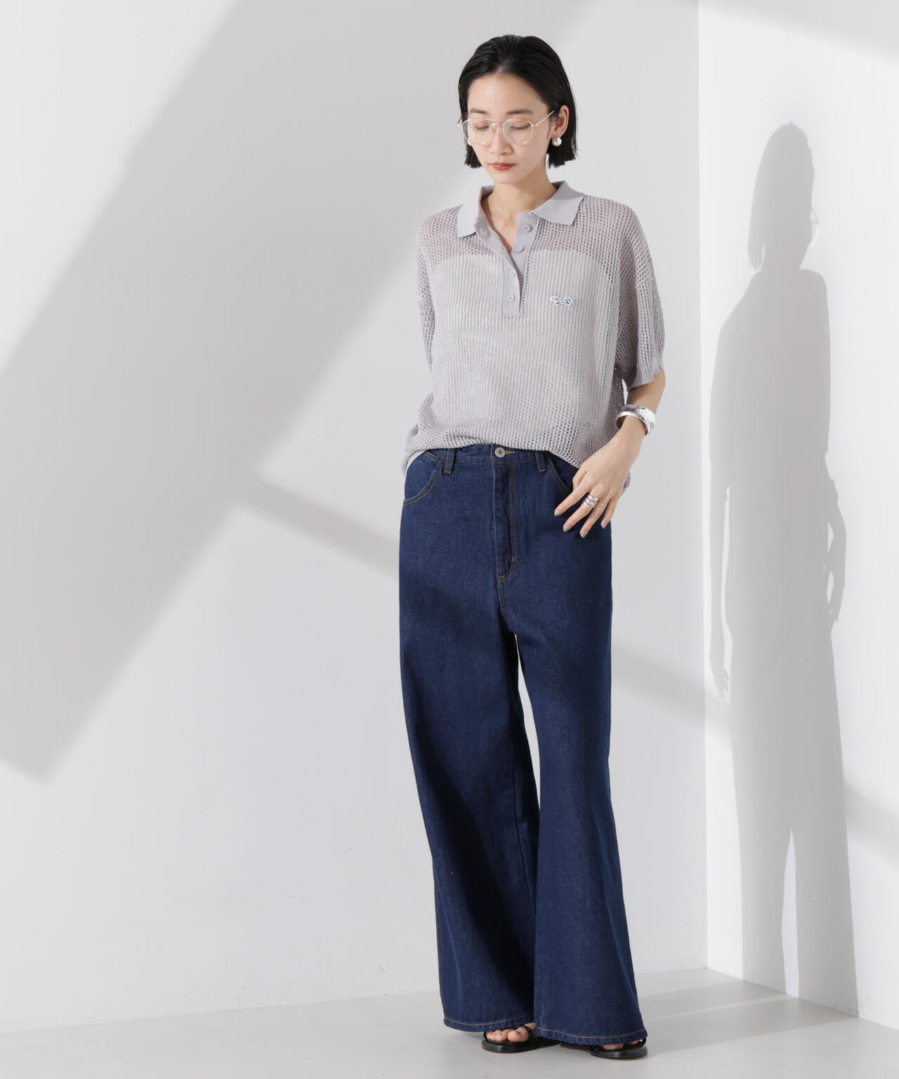 PENNEYS 別注 TheFOX メッシュ ポロニット