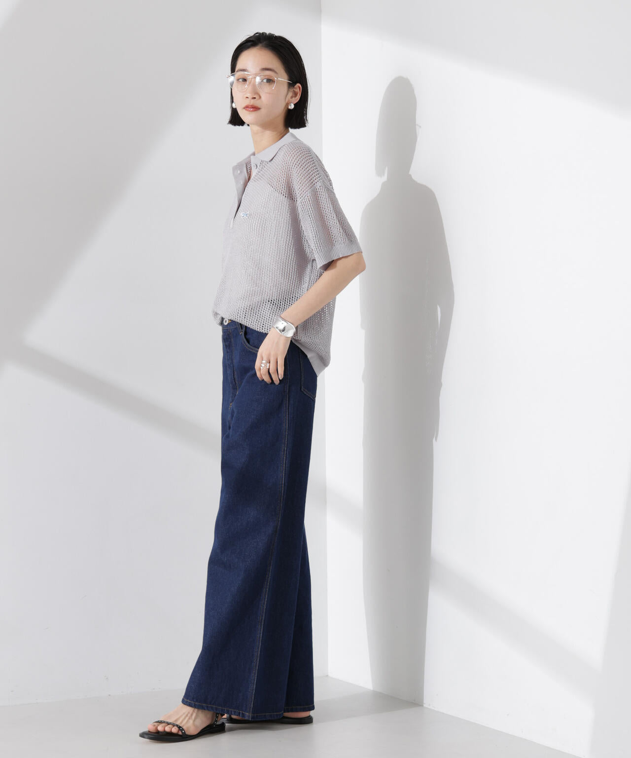 PENNEYS 別注 TheFOX メッシュ ポロニット
