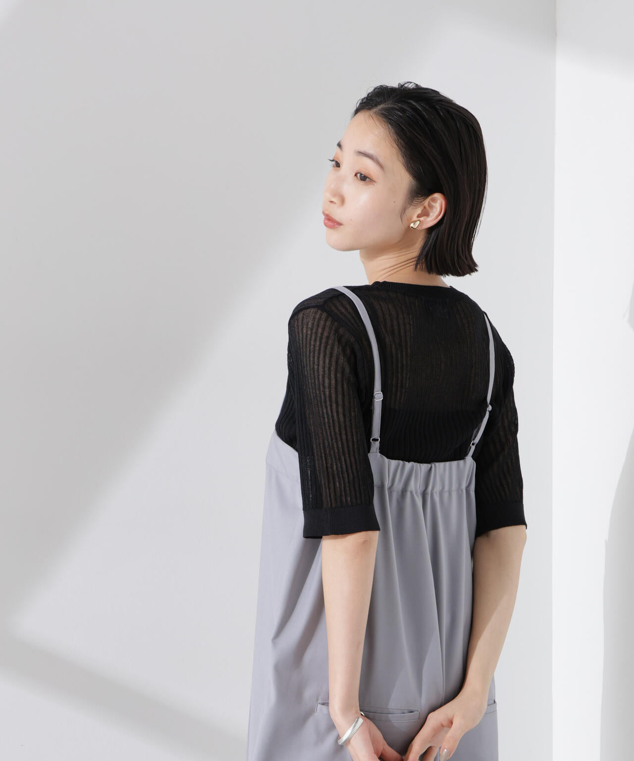 Annaです PENNEYS 別注 TheFOX シアー リブ ニット トップス