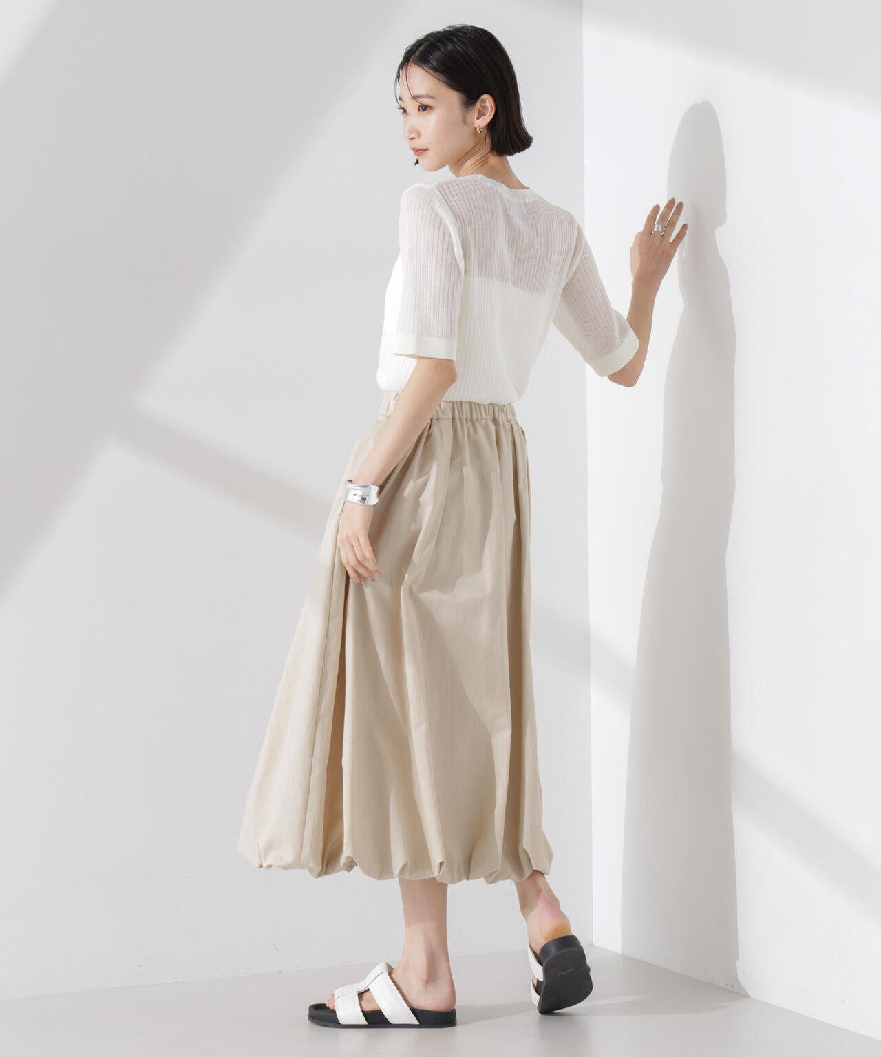 PENNEYS 別注 TheFOX シアー リブ ニット トップス